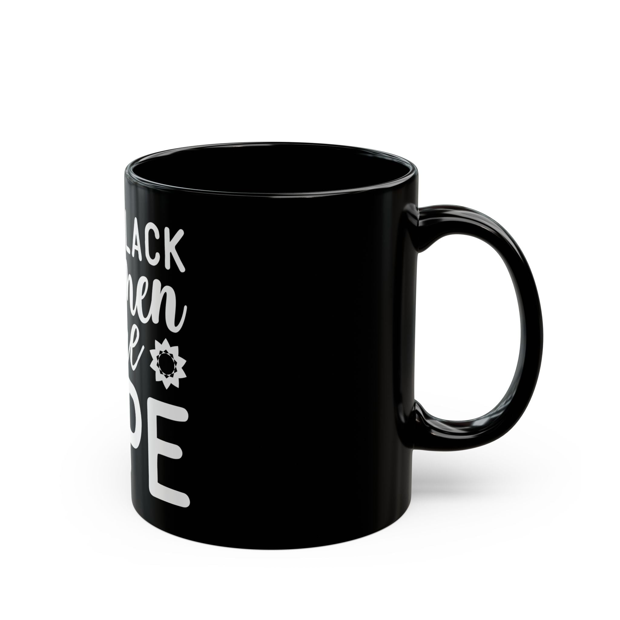 Dope Black Women Statement Coffee Mug-Afroadorn 