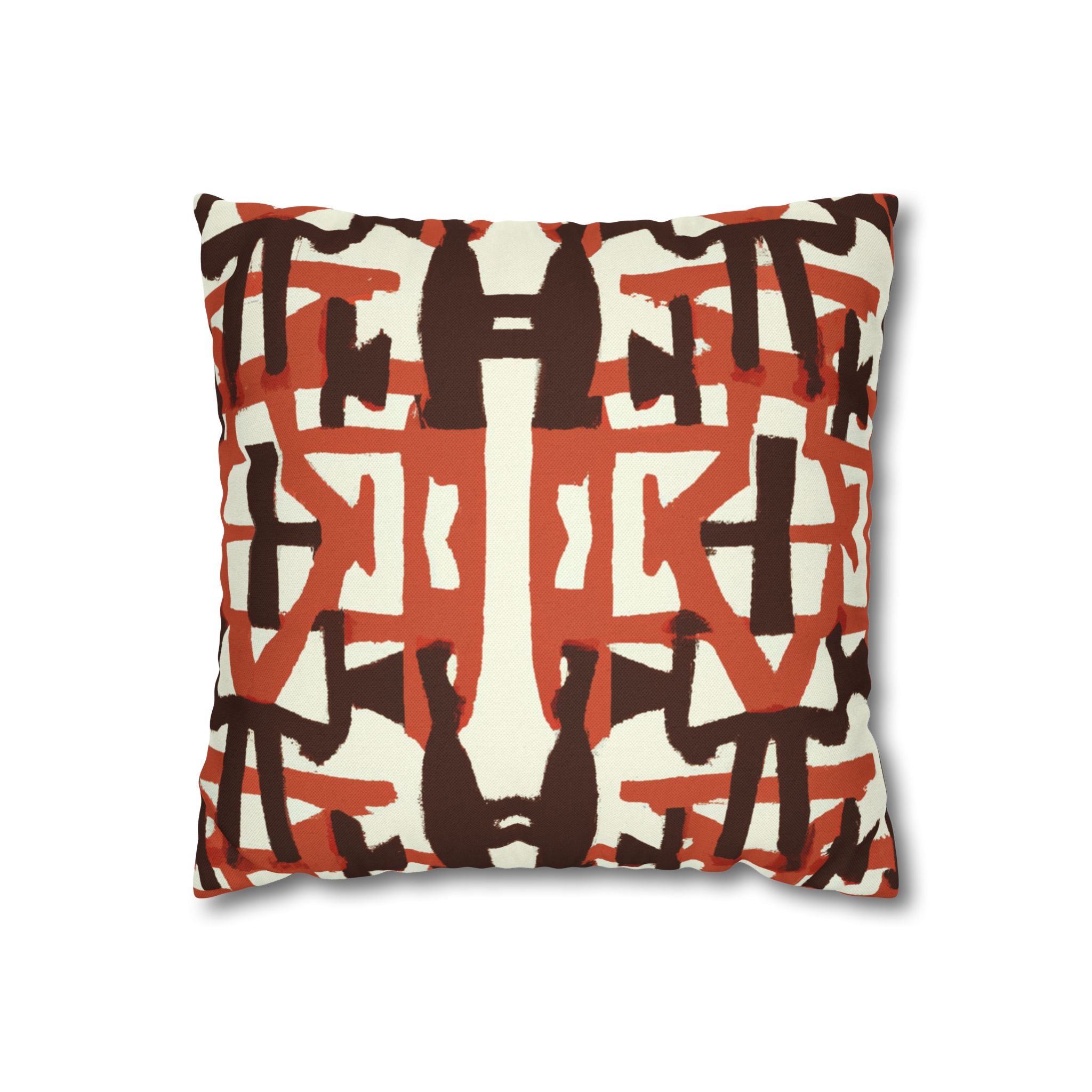 Heritage Harmony Abstract Afrocentric Pillowcase-Afroadorn 