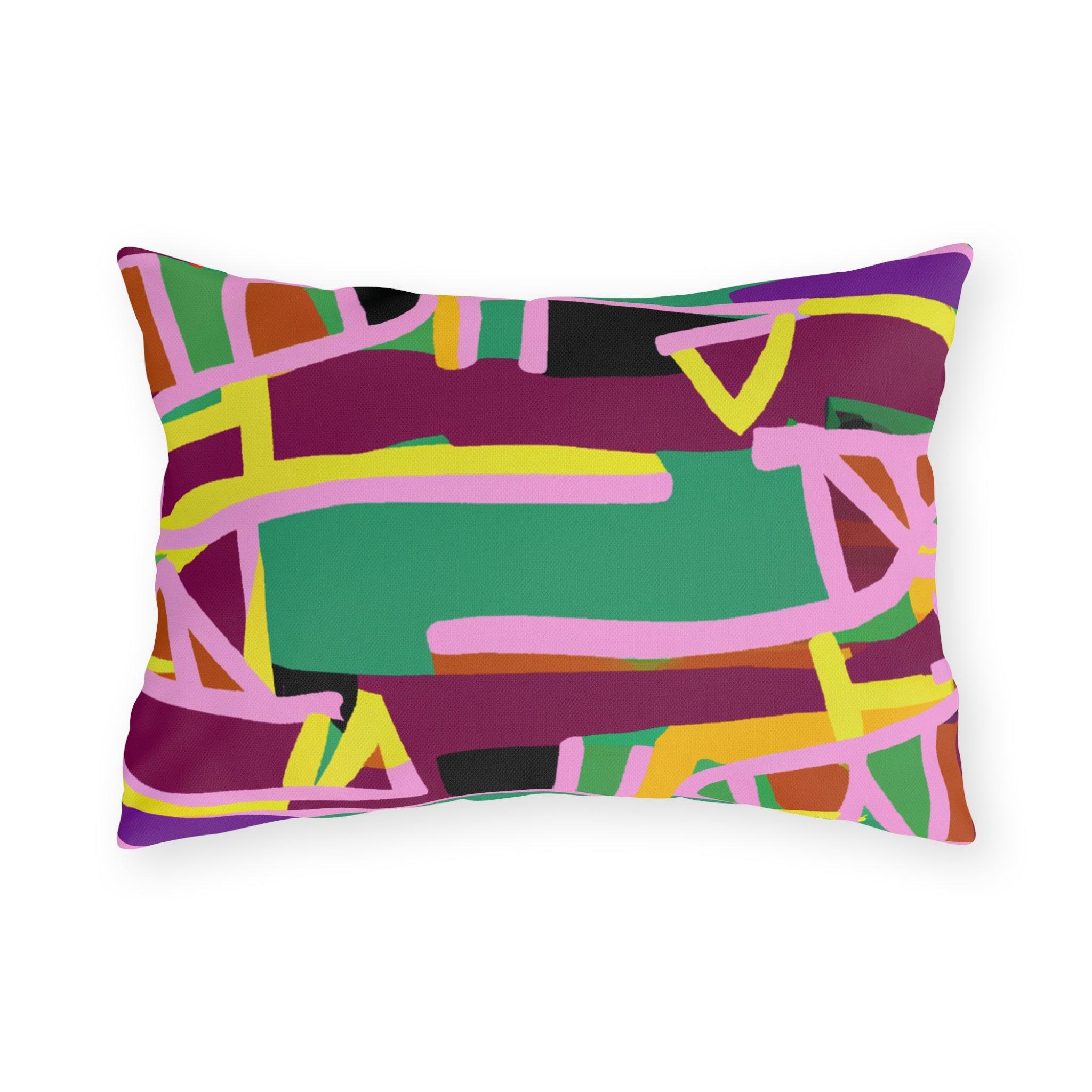 Kovango- African Inspired Outdoor Accent Pillow-Afroadorn 