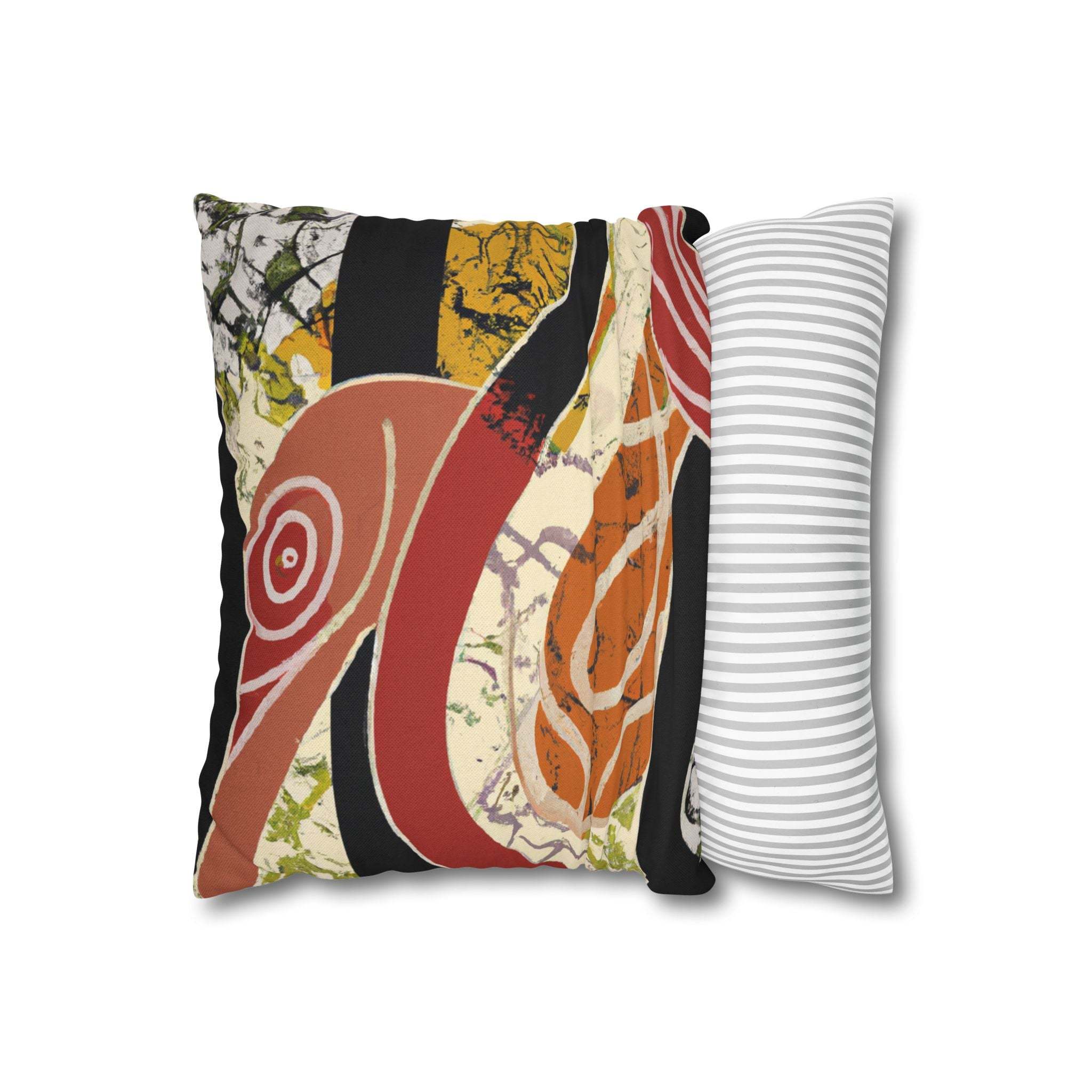 Earthy Harmony African-Inspired Pillow Case-Afroadorn 