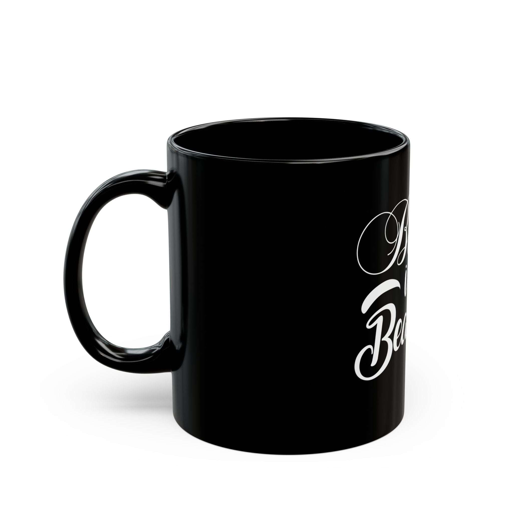 Black is Beautiful Bold Contrast Mug-Afroadorn 