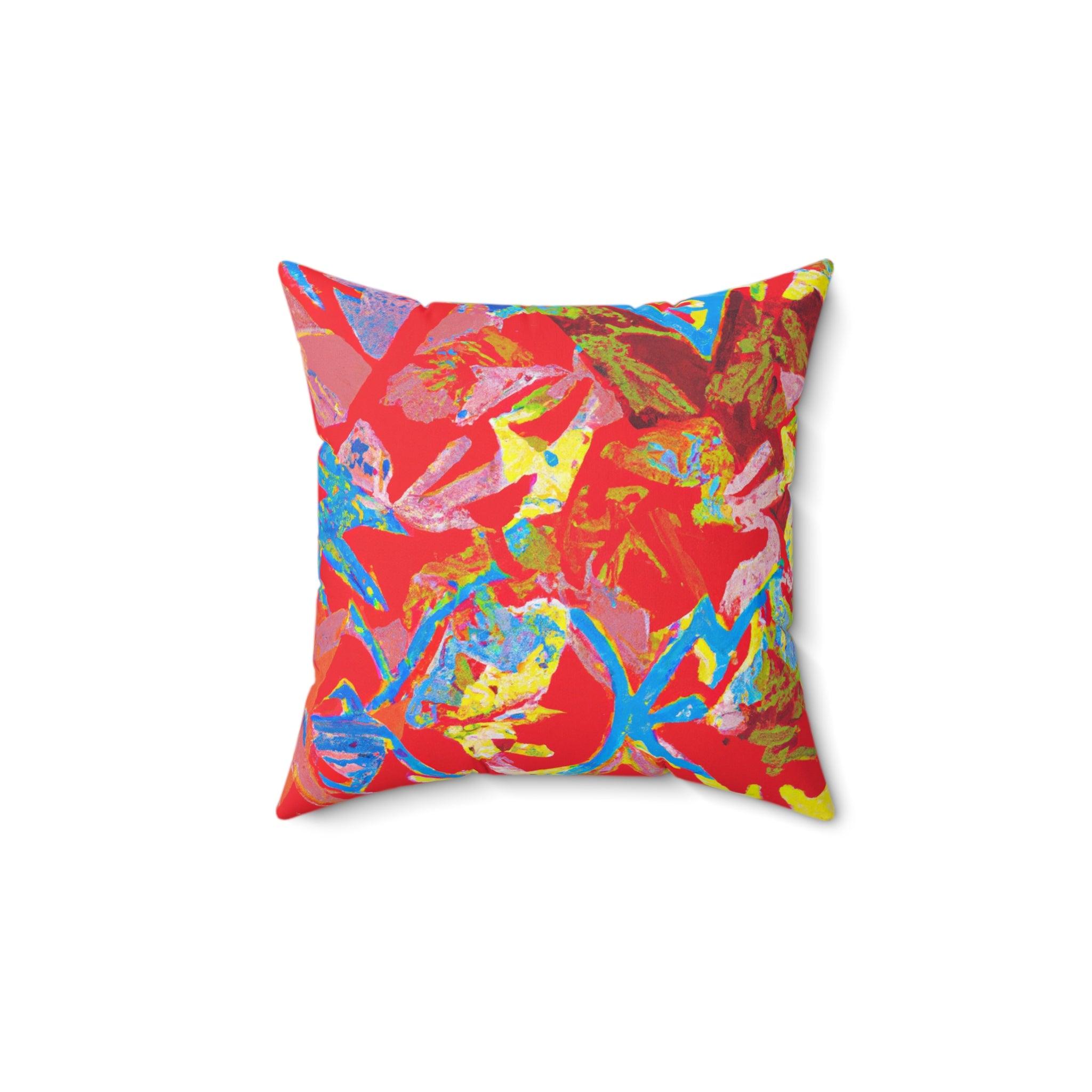 Umasani Vibrant African Art Throw Pillow-Afroadorn 