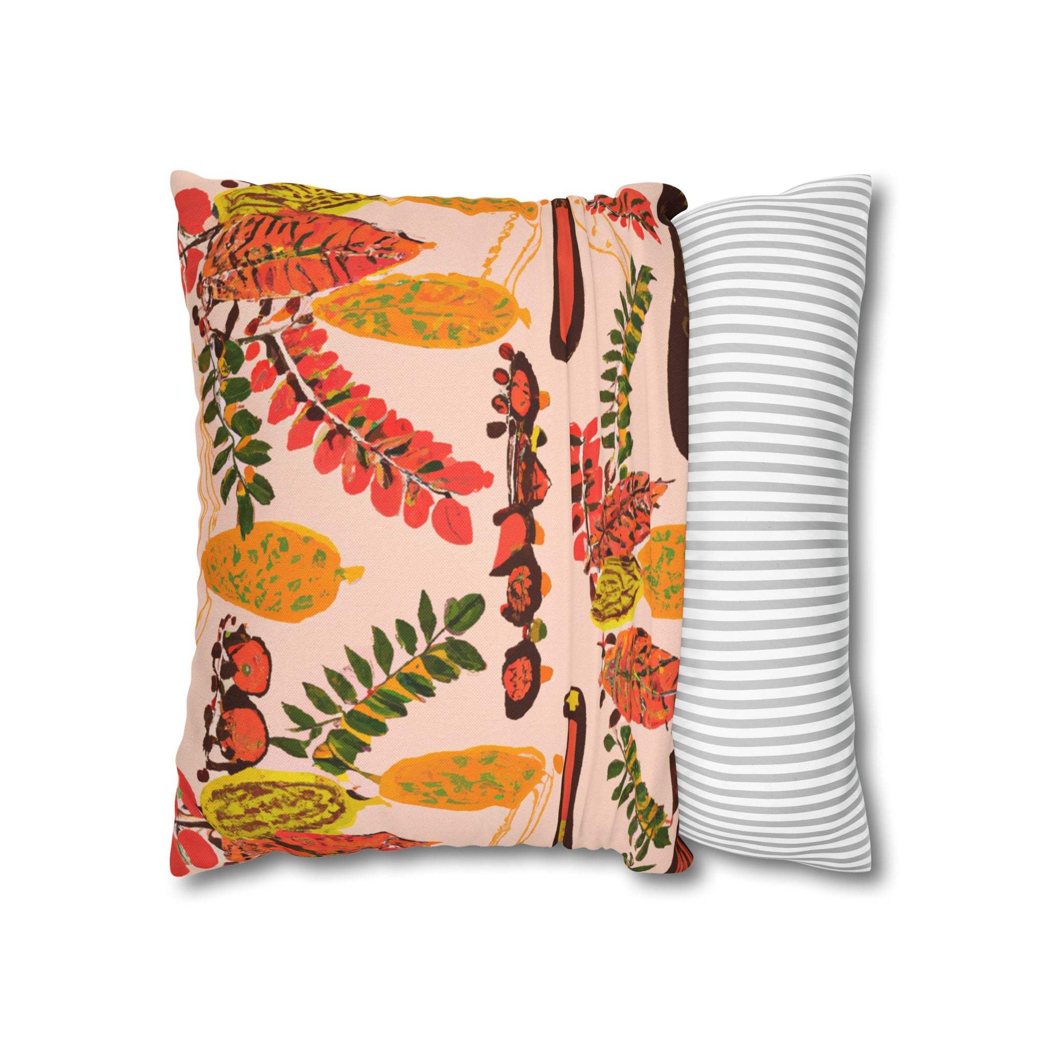 AfroVibrance Botanical Pillow Case-Afroadorn 