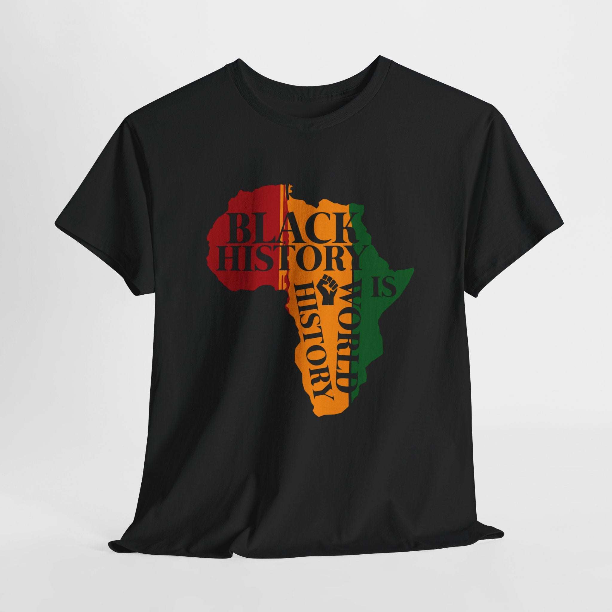 World History is Black History T-Shirt-Afroadorn 