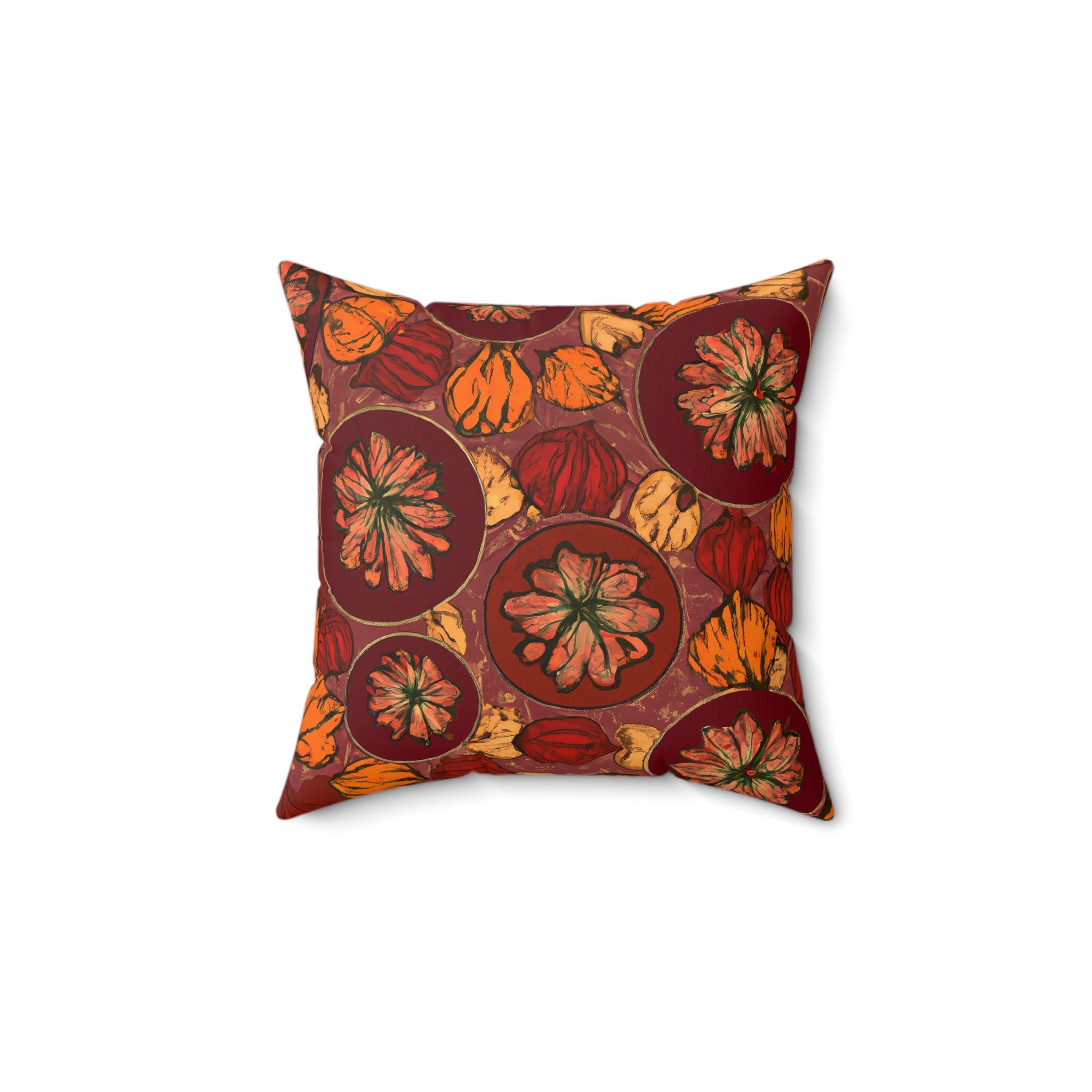 Amber Kente: Tribal Print Throw Pillow - Afroadorn 