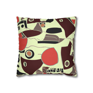 Earthy Tones Afro Tribal Pillow Case-Afroadorn 