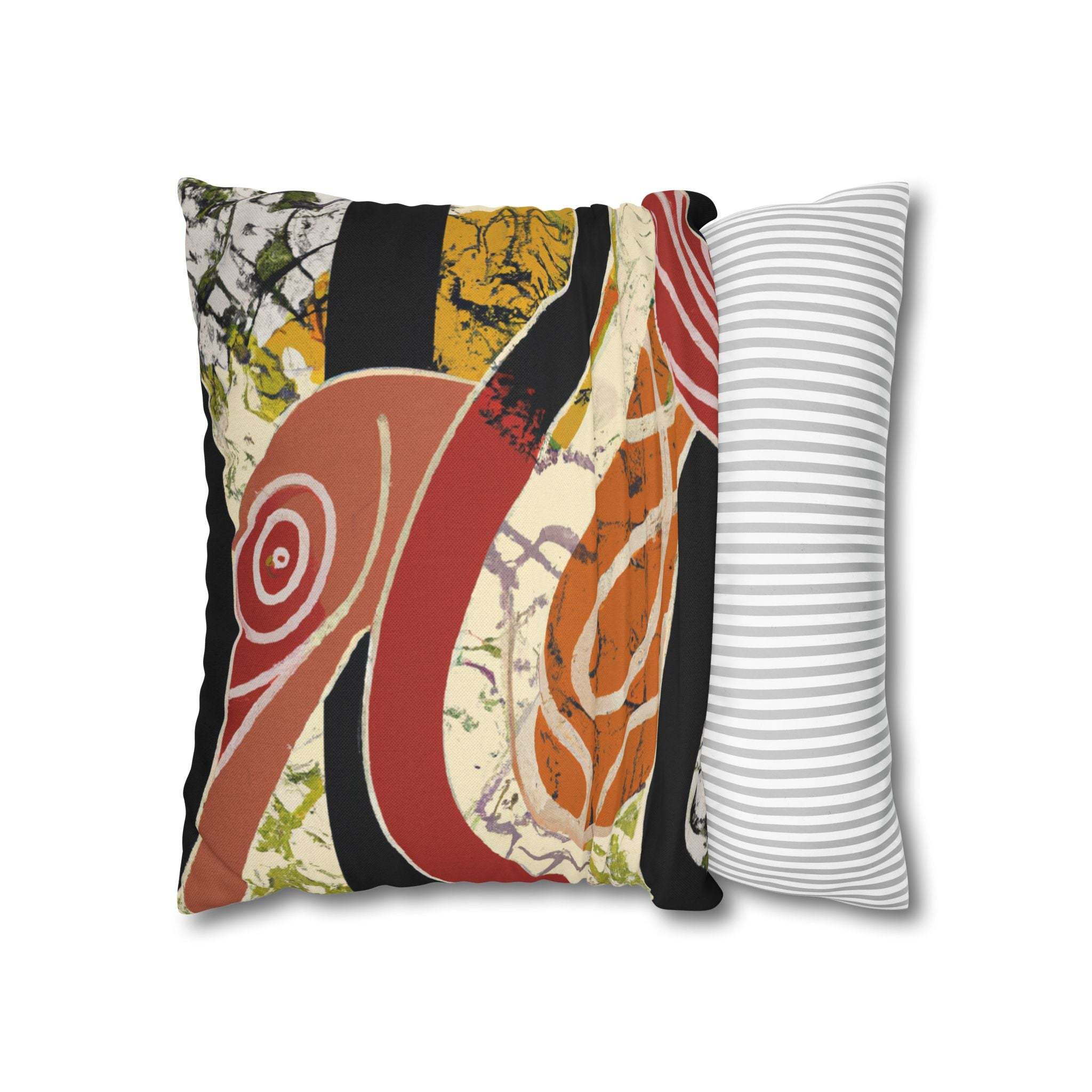 Earthy Harmony African-Inspired Pillow Case-Afroadorn 