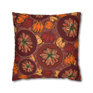 Earthy Vibes African Print Throw Pillow Case-Afroadorn 