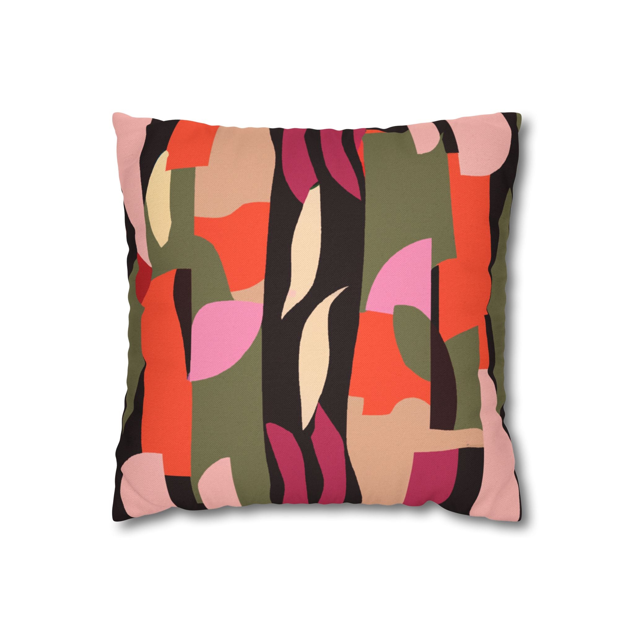 Vibrant Safari Roots Pillow Case-Afroadorn 