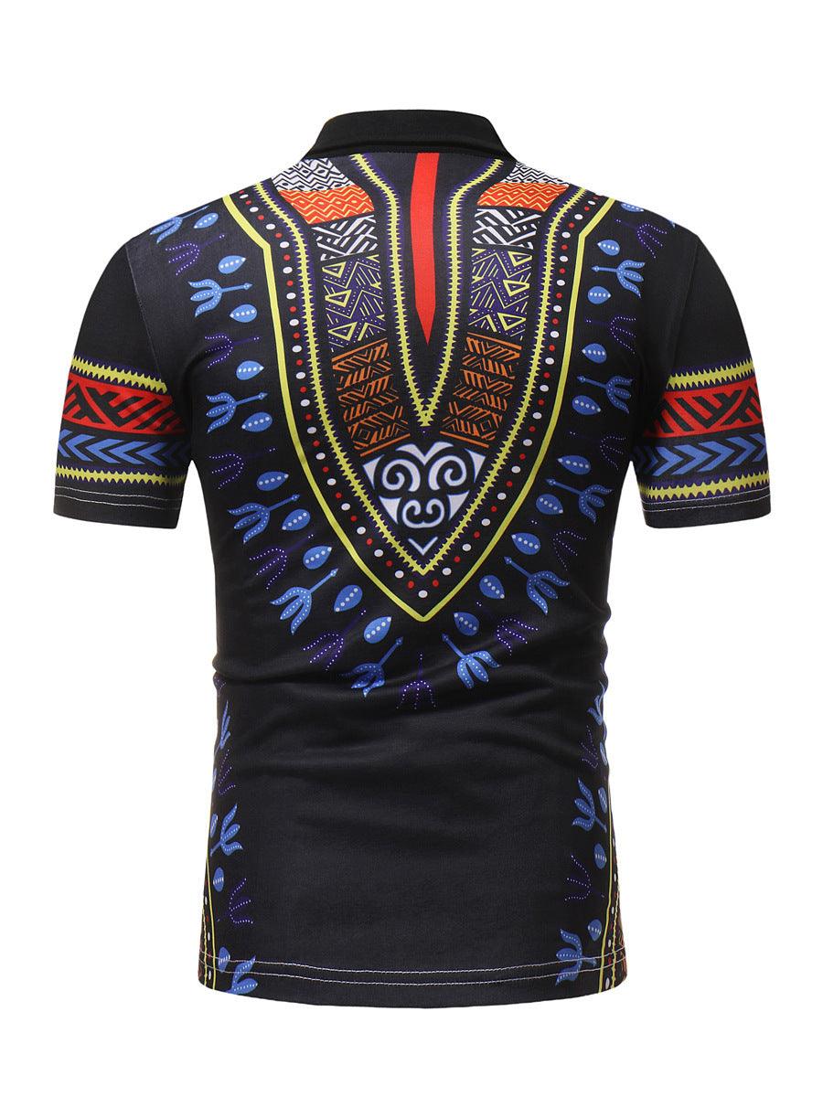 Vibrant Heritage Men's Top-Afroadorn 