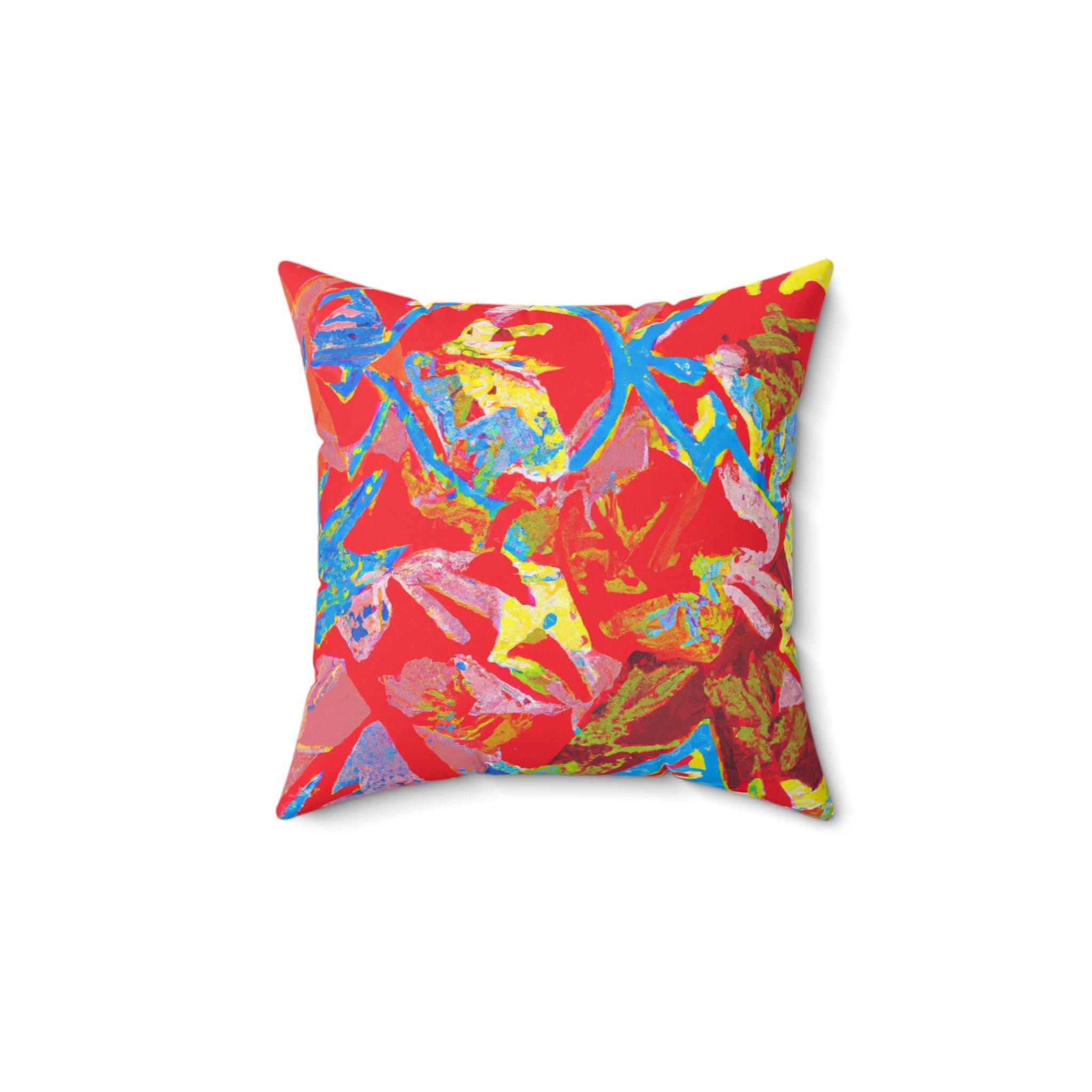 Umasani Vibrant African Art Throw Pillow-Afroadorn 