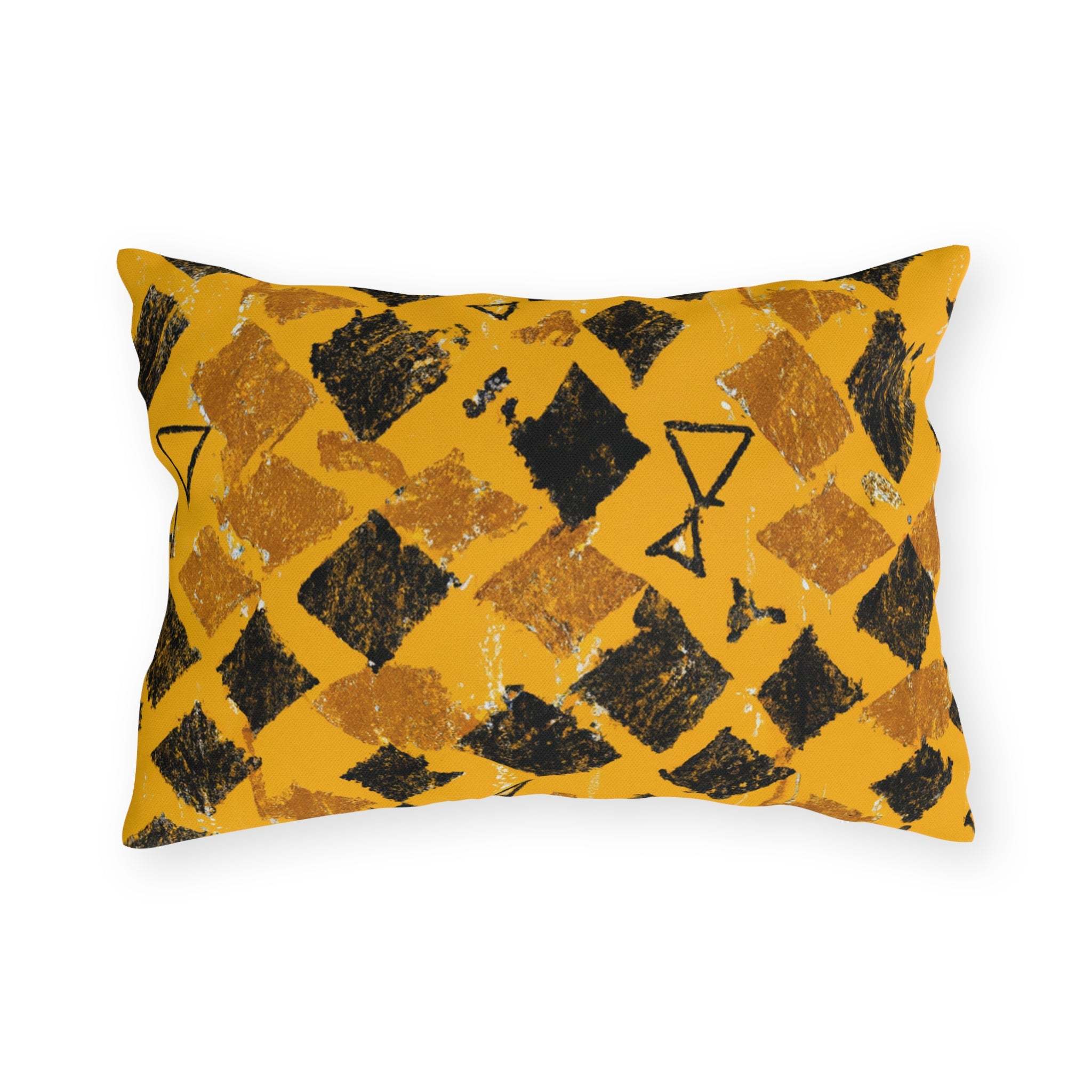 AfroLux Unity Outdoor Pillow - Vibrant African Heritage-Afroadorn 