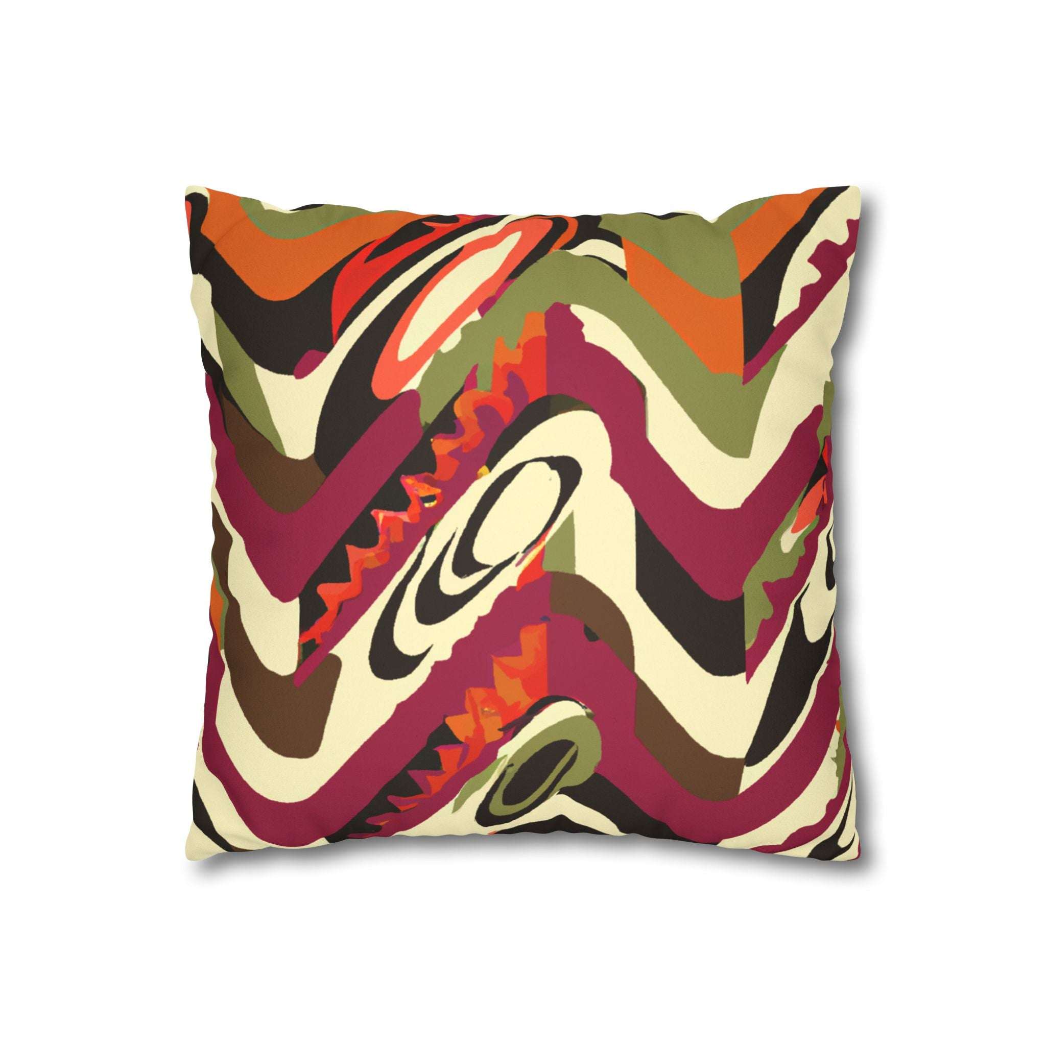 Earth Tones Safari Plush Pillow Case-Afroadorn 