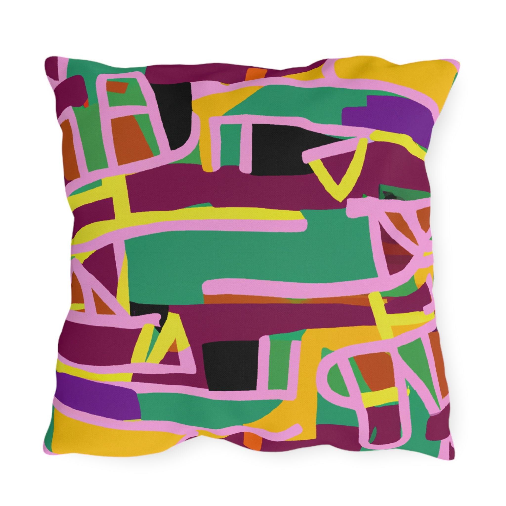 Kovango- African Inspired Outdoor Accent Pillow-Afroadorn 