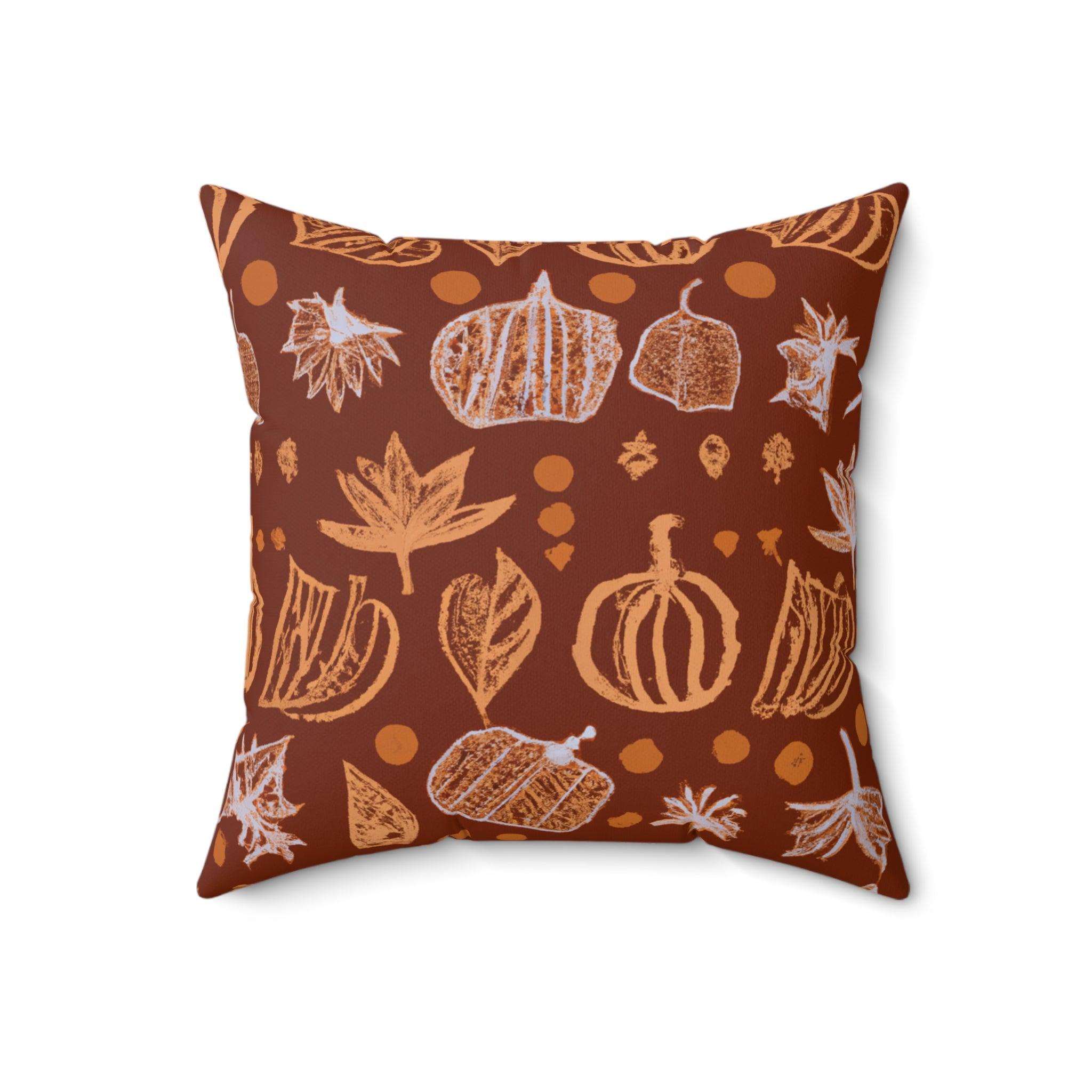 Harvest Hue: Afrocentric Tribal Print Throw Pillow-Afroadorn 