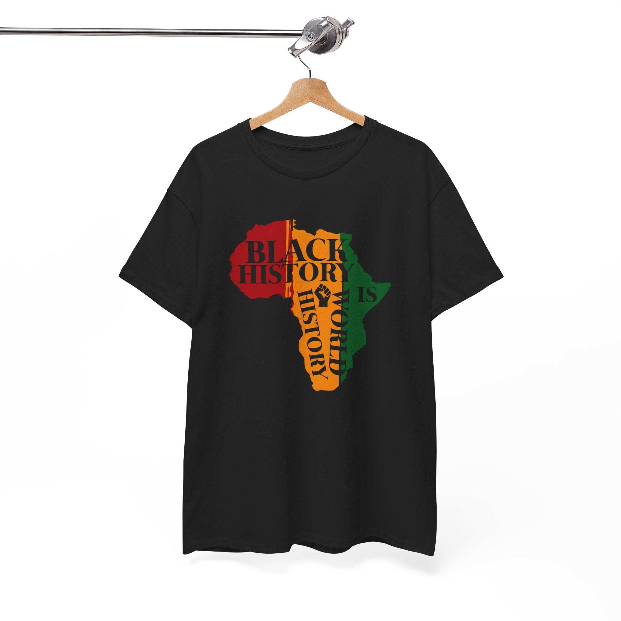 World History is Black History T-Shirt-Afroadorn 