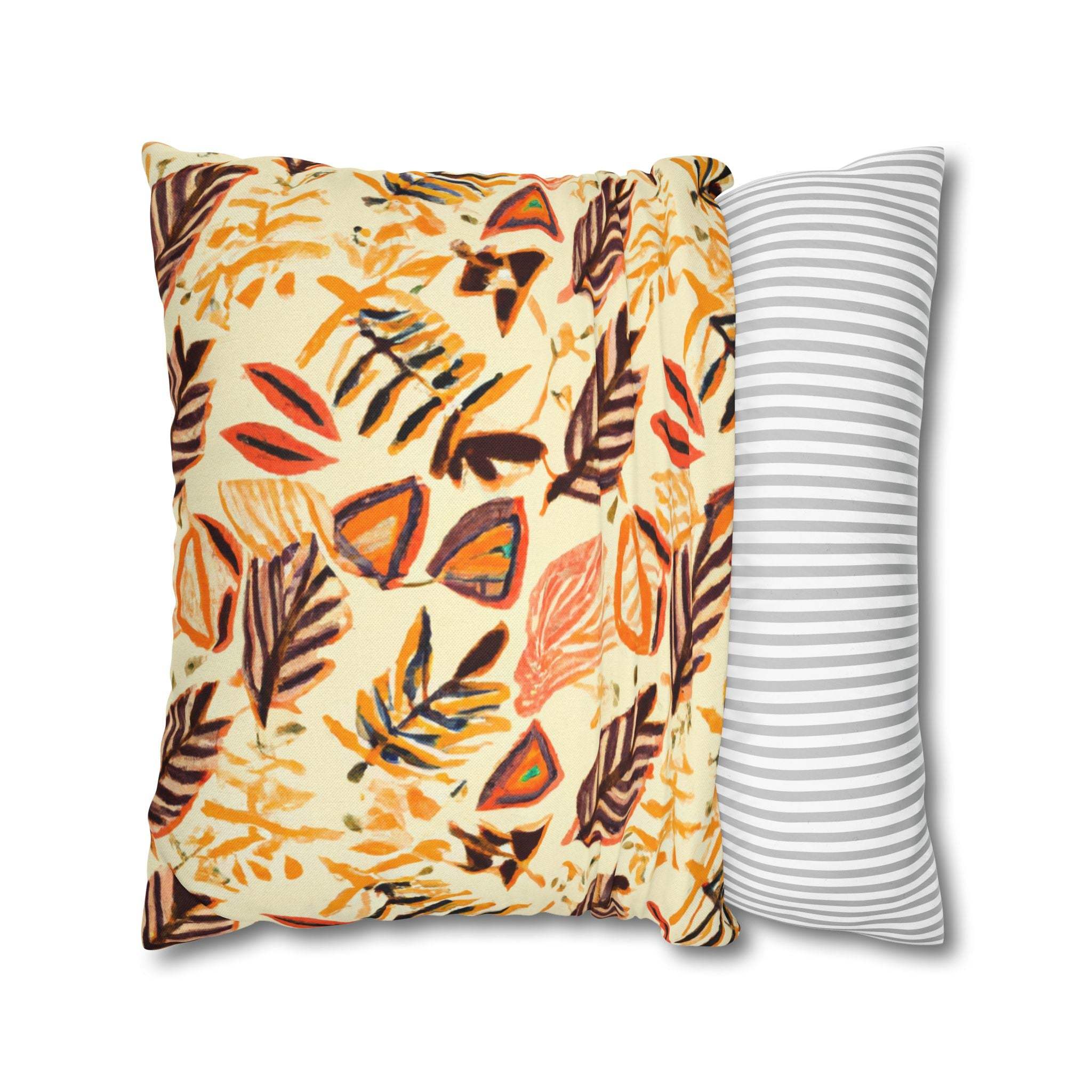 Earthy Vibes: African-Inspired Baobab Throw Pillow Cover-Afroadorn 