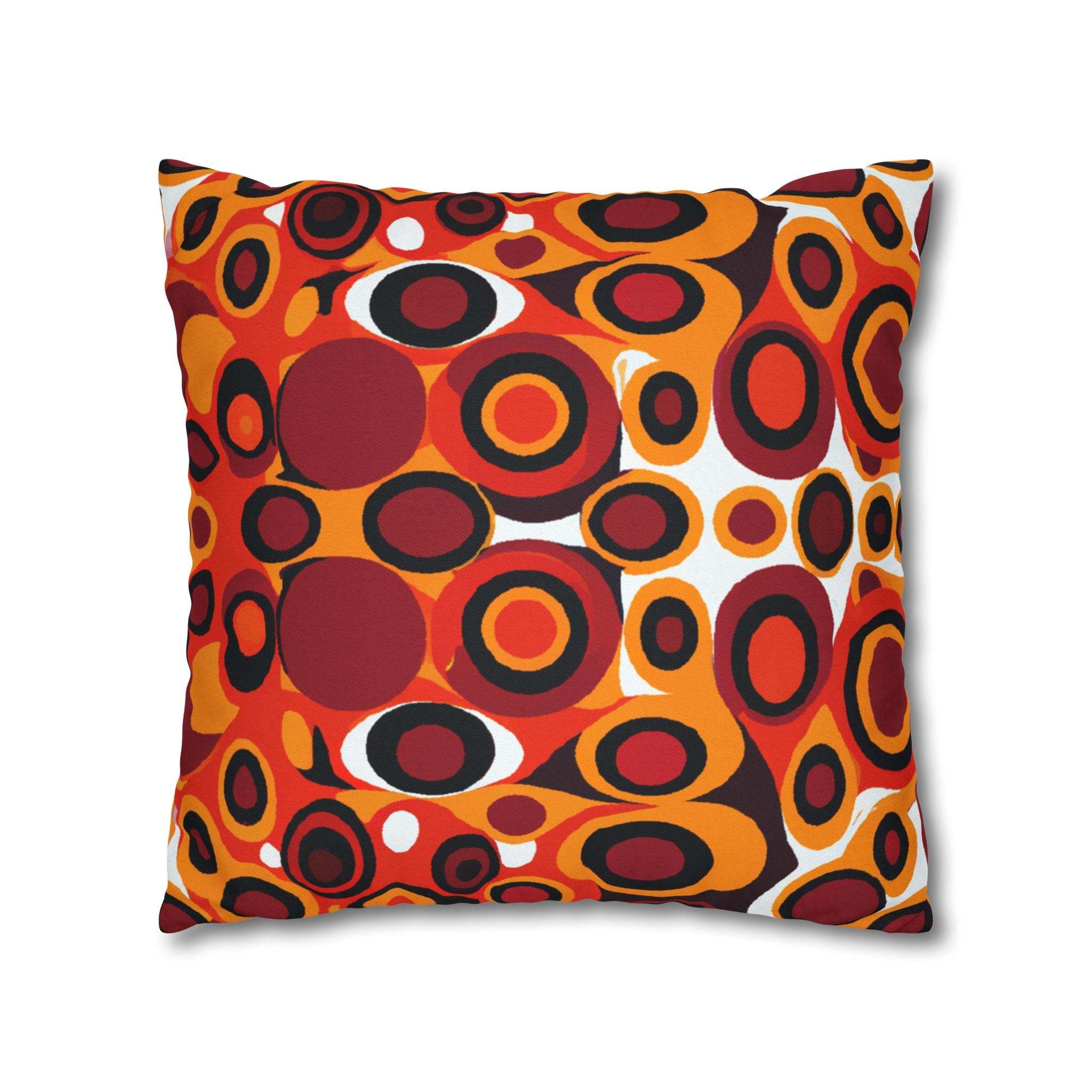 Unity in Sunset: Vibrant Afrocentric Pillow Case-Afroadorn 