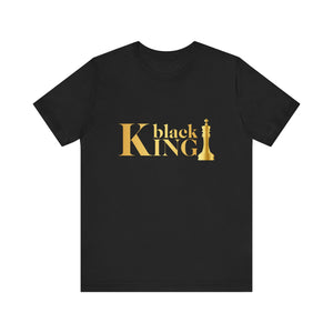 Regal Chess King Black T-Shirt-Afroadorn 