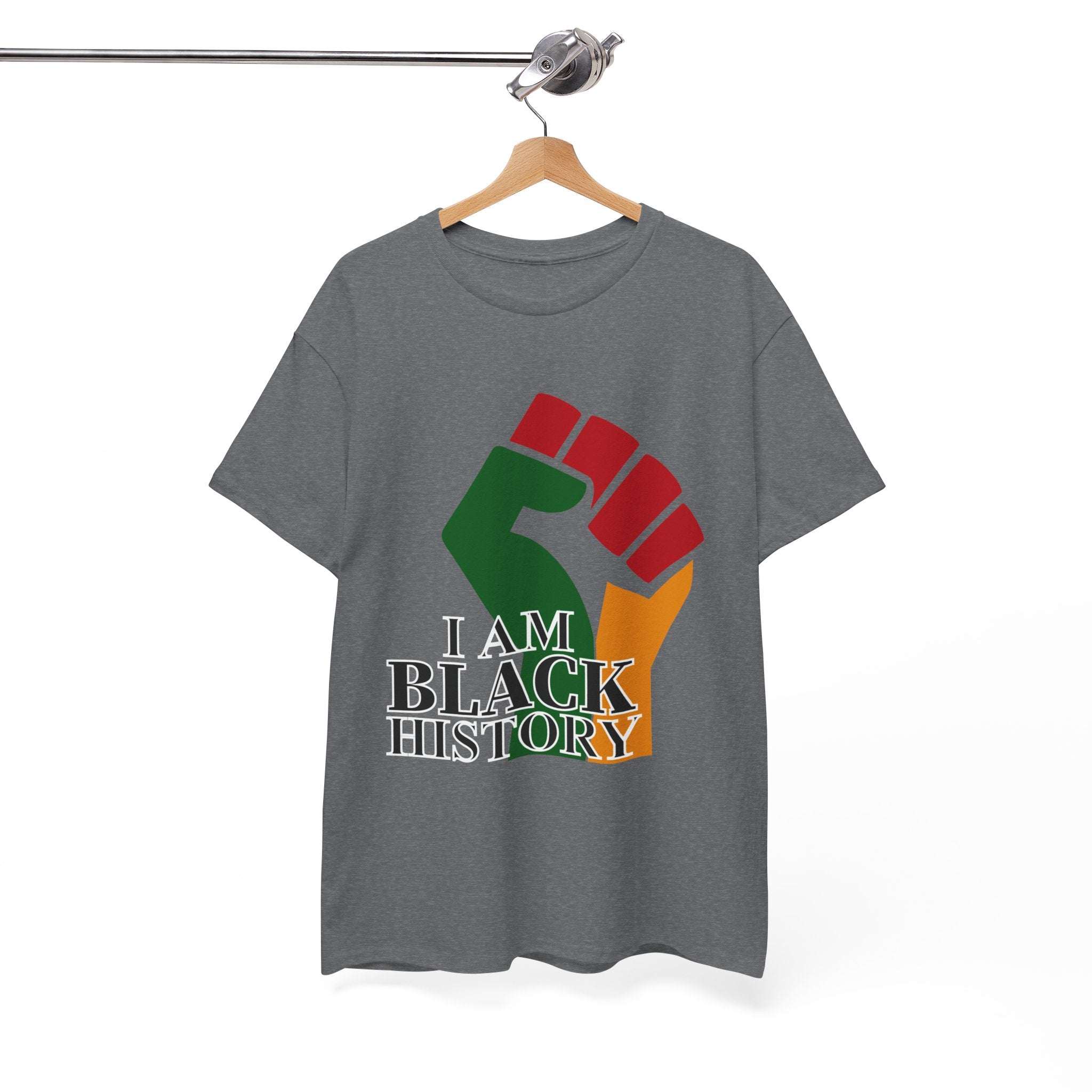 I Am Black History T-Shirt-Afroadorn 