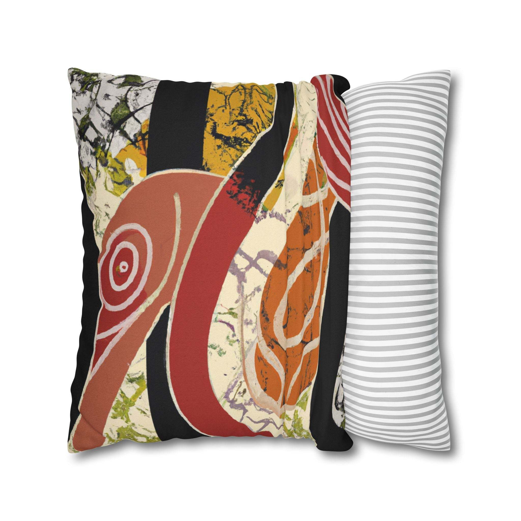 Earthy Harmony African-Inspired Pillow Case-Afroadorn 