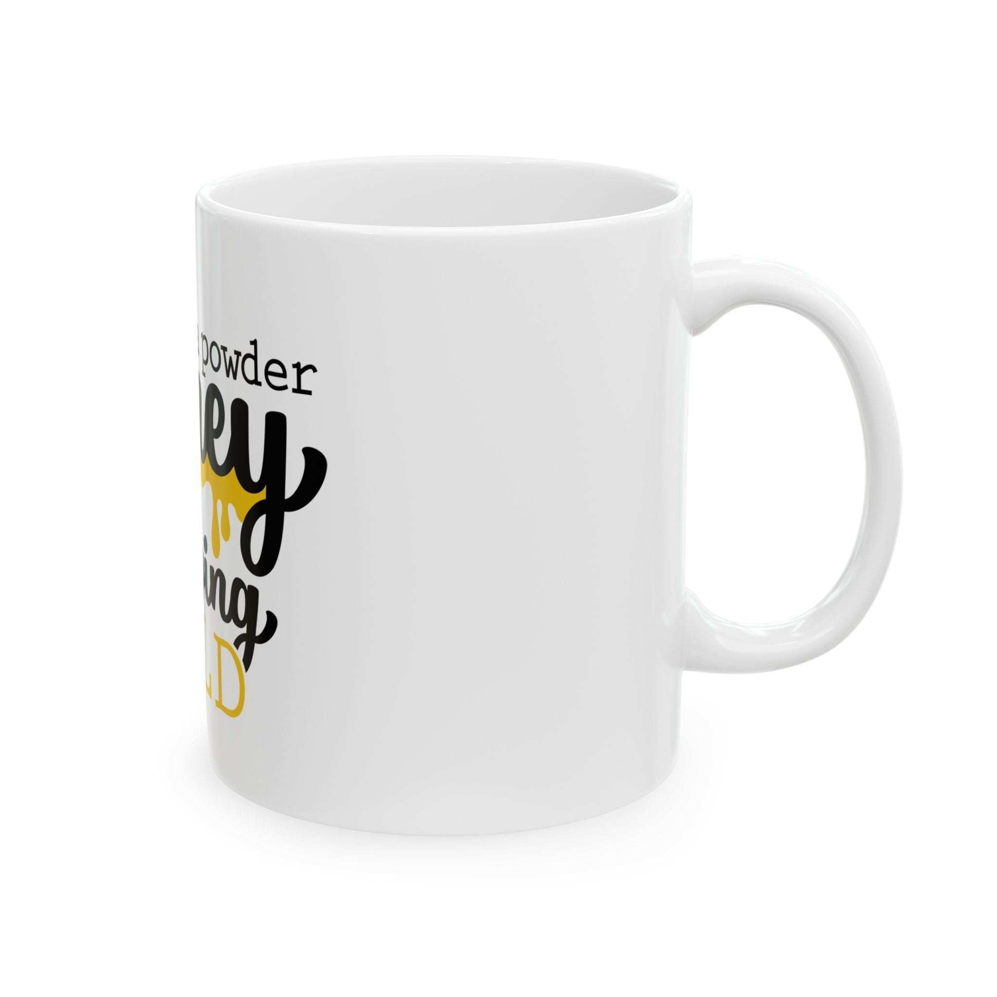 Honey Gold Drip Coffee Mug-Afroadorn 