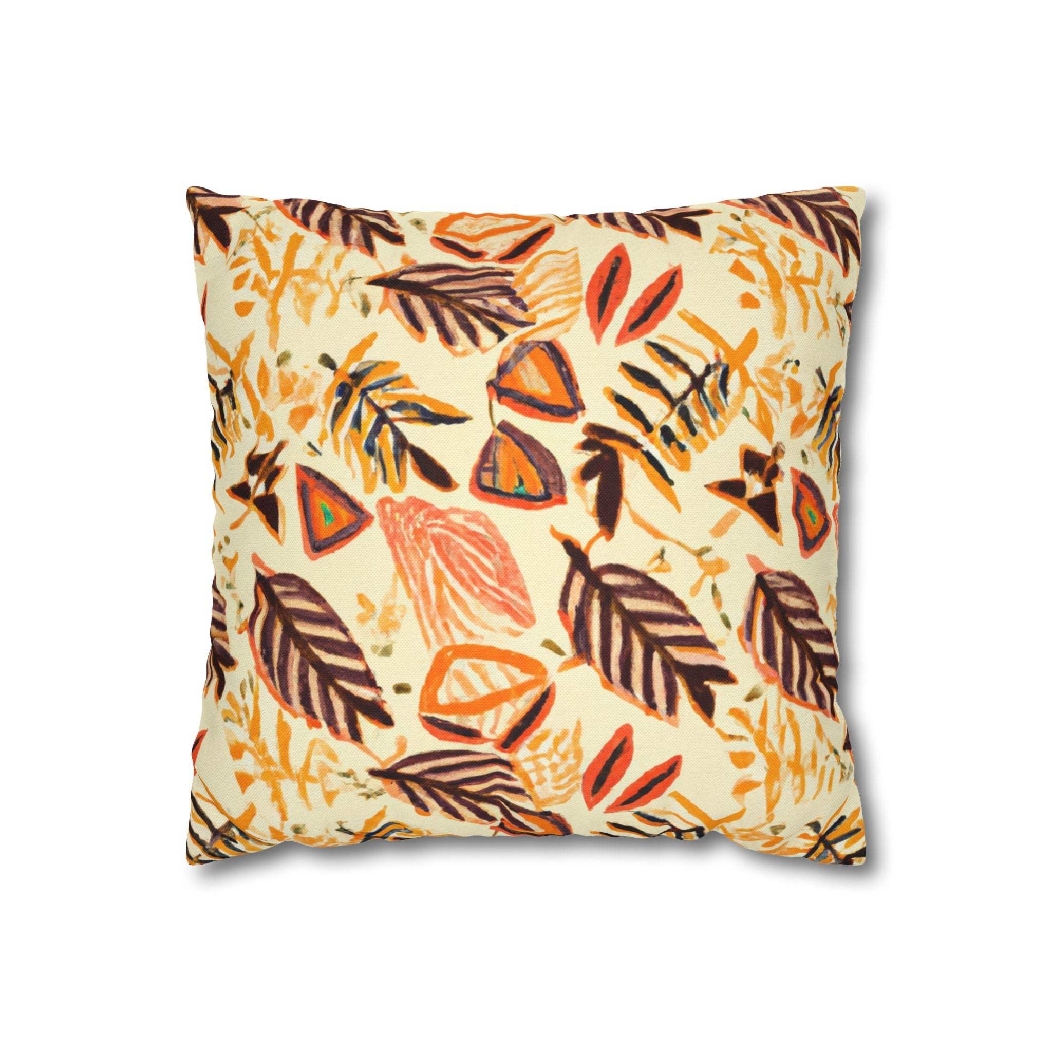 Earthy Vibes: African-Inspired Baobab Throw Pillow Cover-Afroadorn 