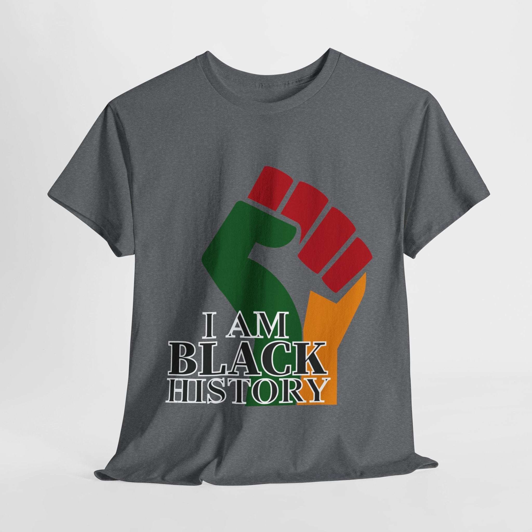 I Am Black History T-Shirt-Afroadorn 