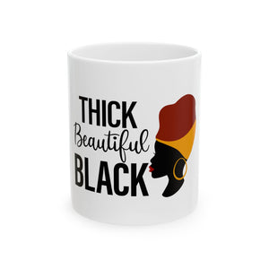 Bold 'N Beautiful Black Pride Coffee Mug-Afroadorn 