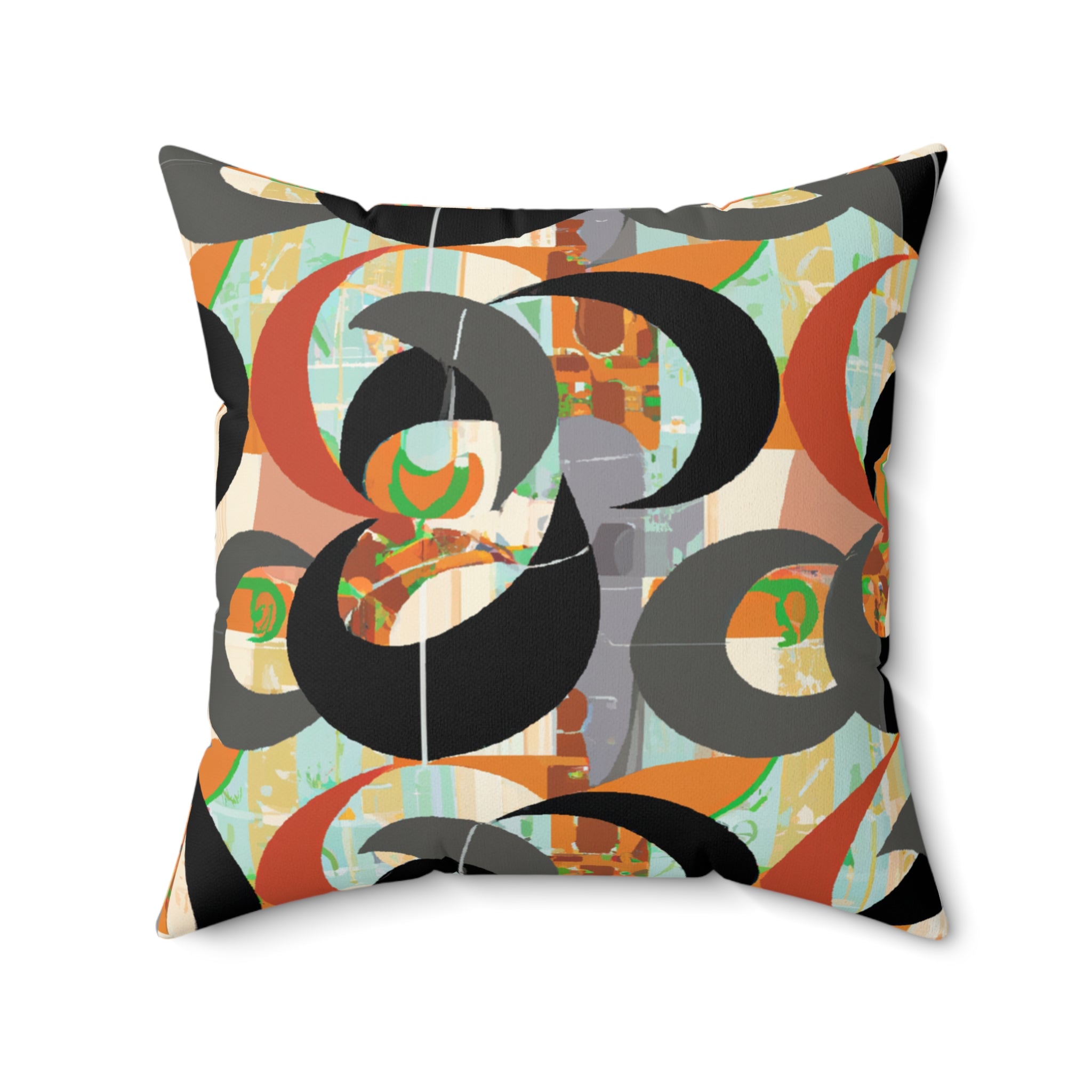 Unity KinteKushion - Afrocentric Earthy Vibe Throw Pillow-Afroadorn 