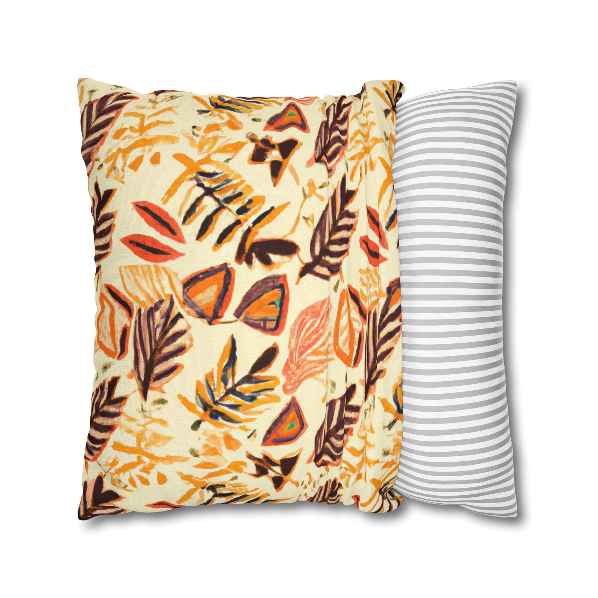 Earthy Vibes: African-Inspired Baobab Throw Pillow Cover-Afroadorn 