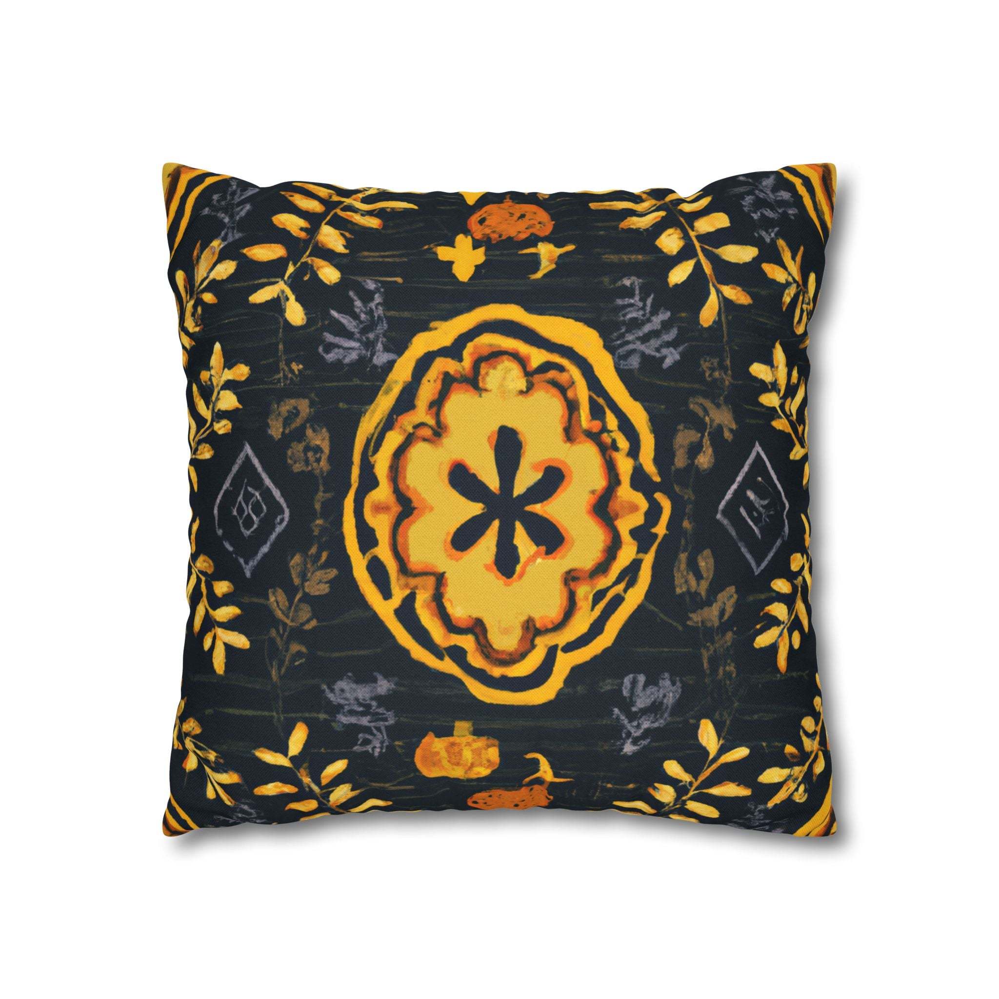 Vibrant Autumn Roots African-Inspired Pillow Case-Afroadorn 