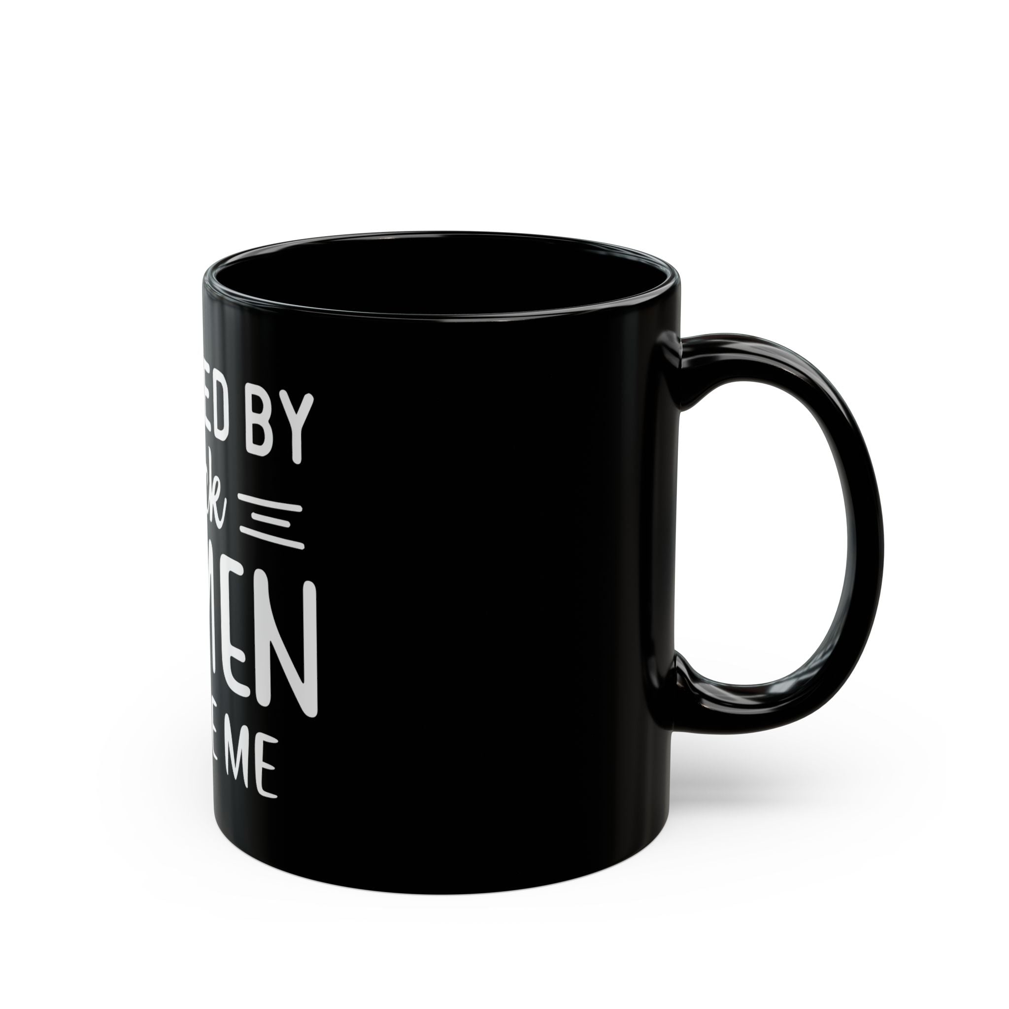 Empowered Legacy Black Coffee Mug-Afroadorn 