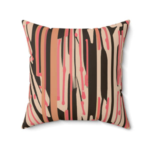 Vibrant Earth Tones AfroInspired Throw Pillow-Afroadorn 