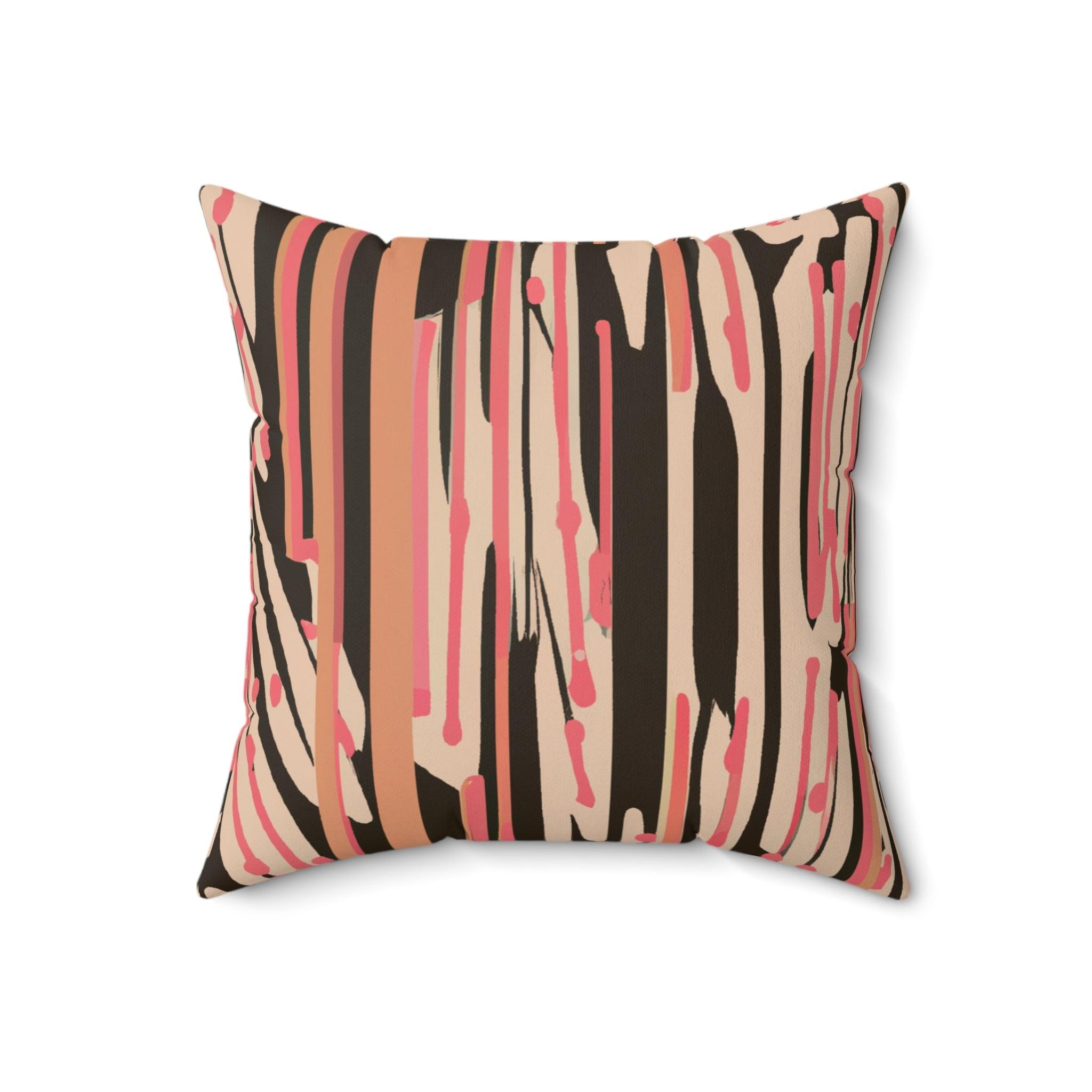 Vibrant Earth Tones AfroInspired Throw Pillow-Afroadorn 