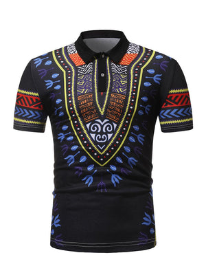 Vibrant Heritage Men's Top-Afroadorn 