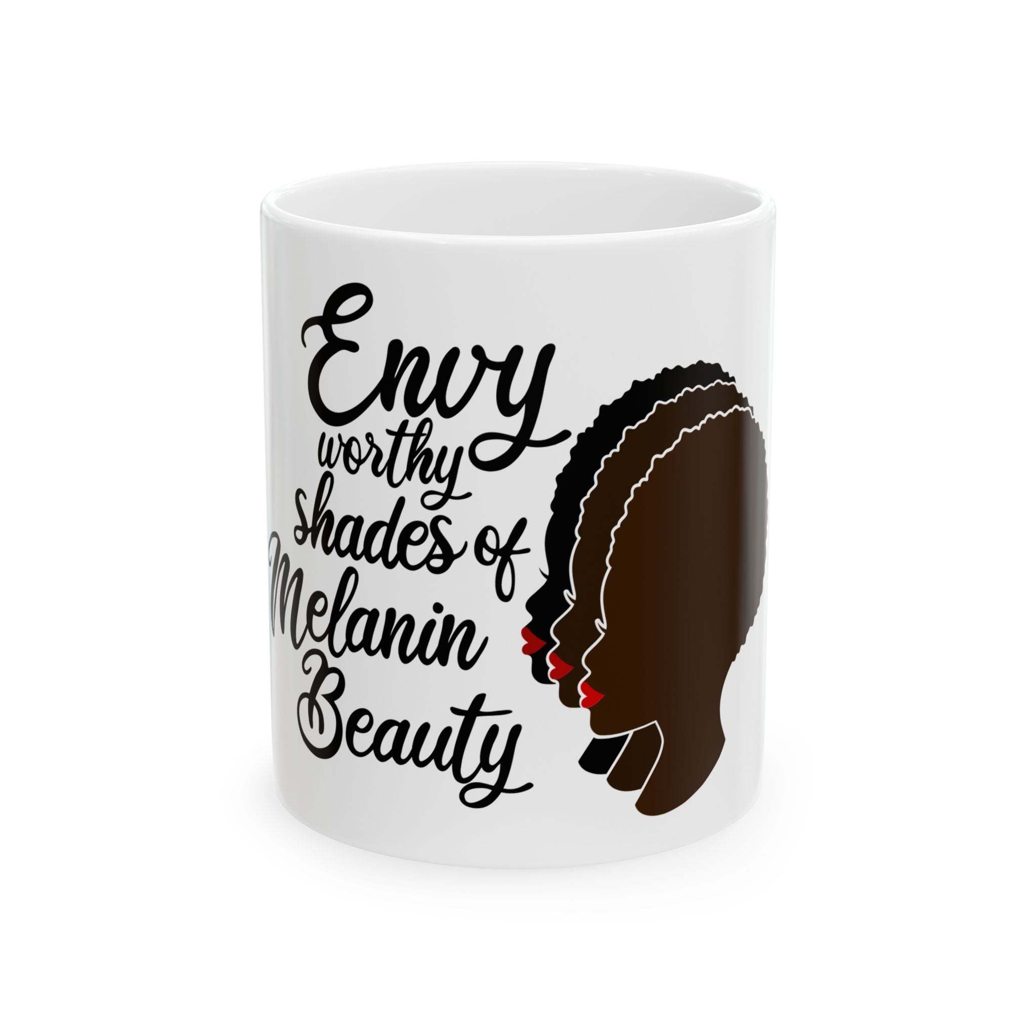 Shades of Melanin Empowerment Coffee Mug-Afroadorn 