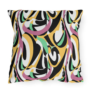 Zafari Essence African-Inspired Outdoor Throw Pillow-Afroadorn 