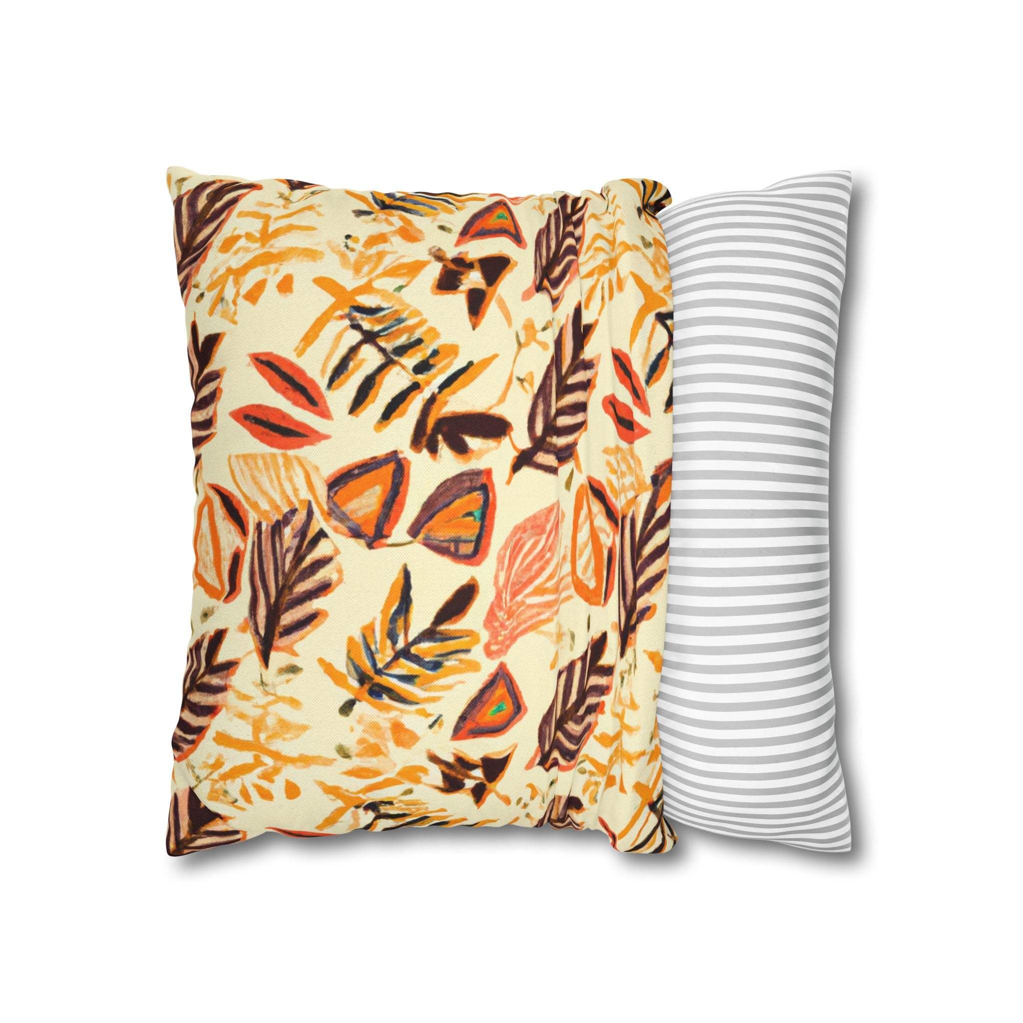 Earthy Vibes: African-Inspired Baobab Throw Pillow Cover-Afroadorn 