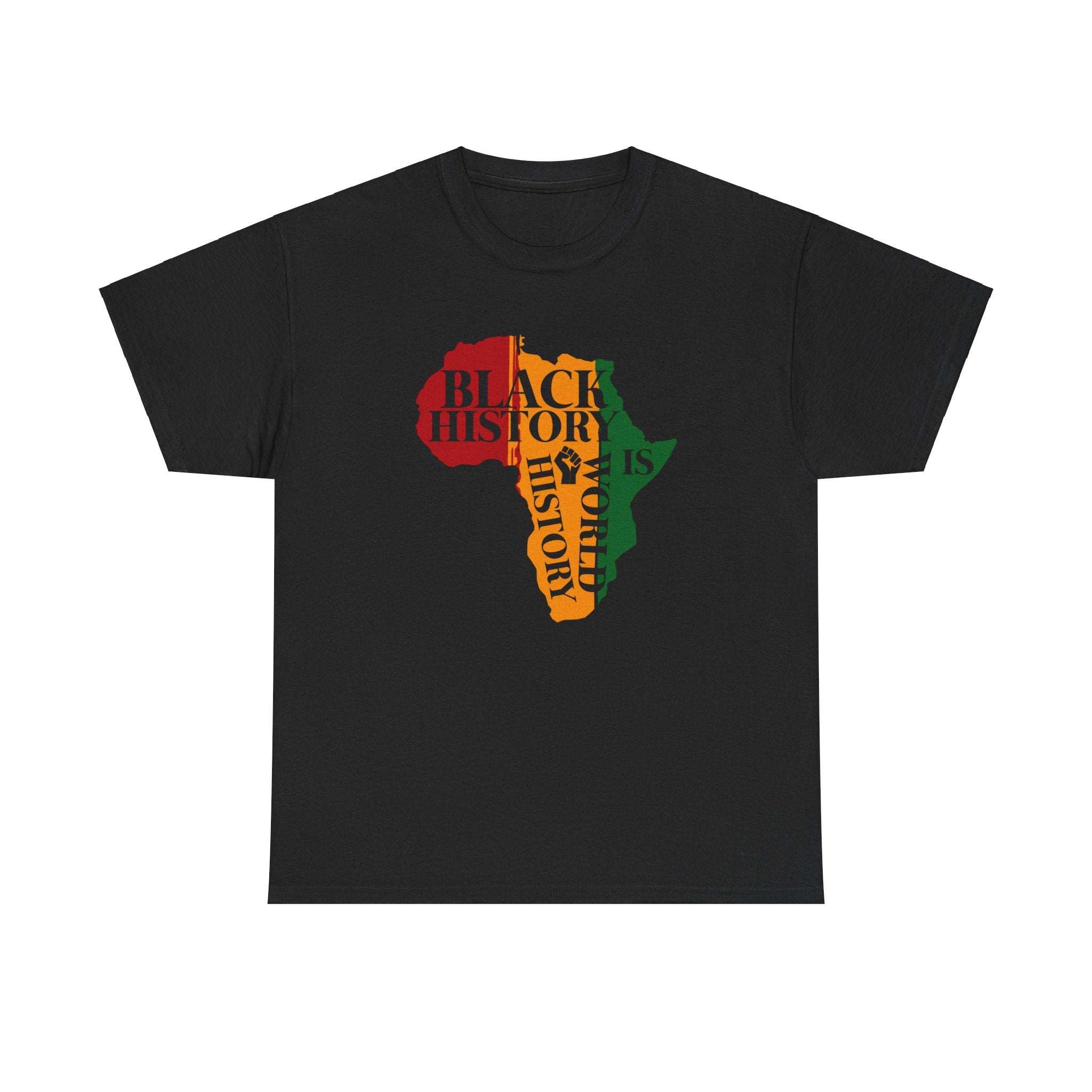 World History is Black History T-Shirt-Afroadorn 