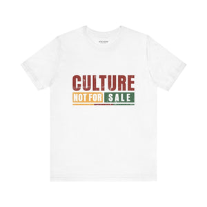 Culture Not for Sale T-Shirt-Afroadorn 