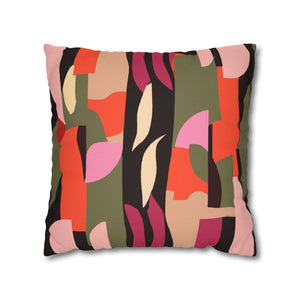 Vibrant Safari Roots Pillow Case-Afroadorn 