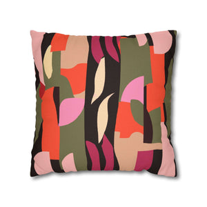 Vibrant Pan-African Growth Vibes Pillow Case-Afroadorn 