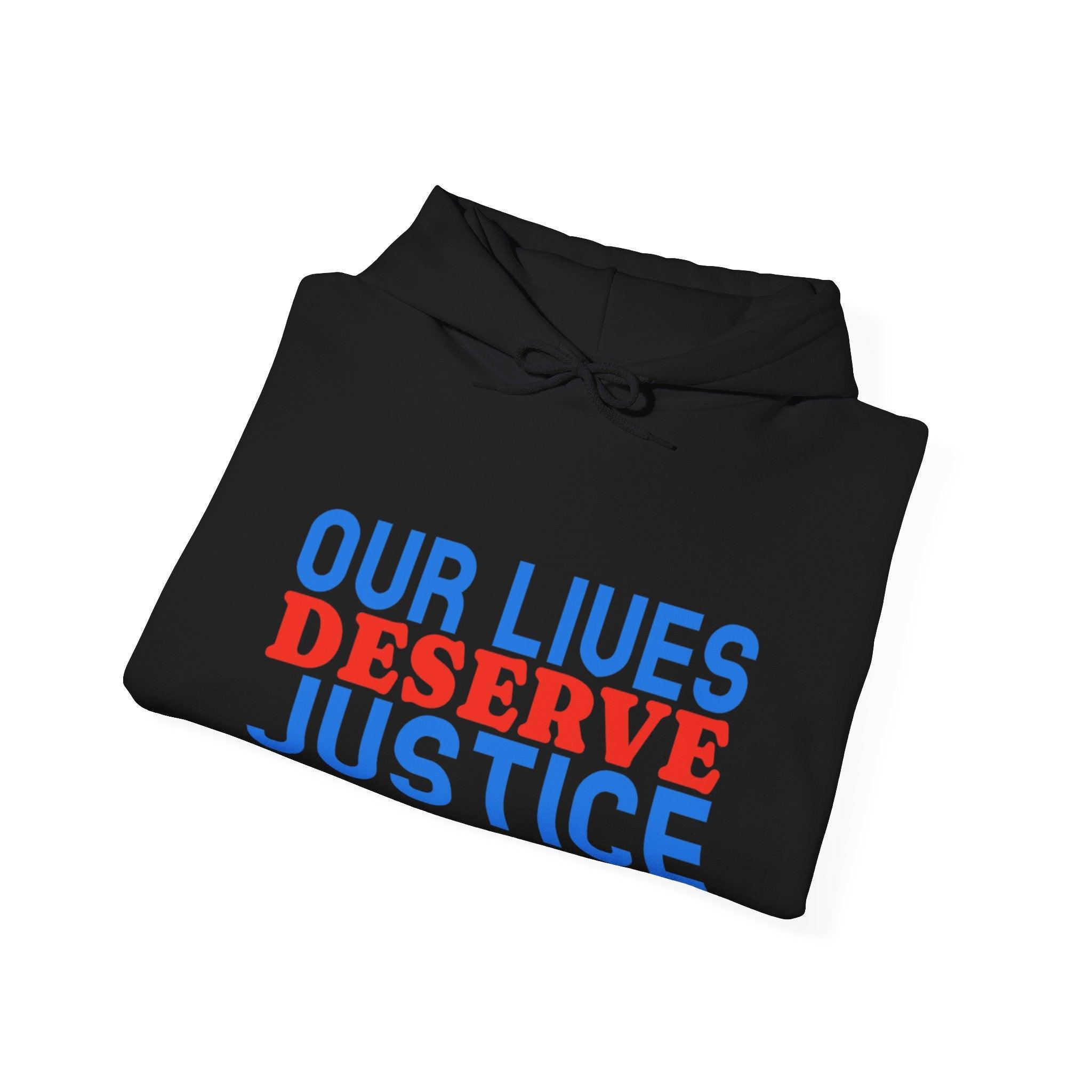 Justice Lives Hoodie-Afroadorn 