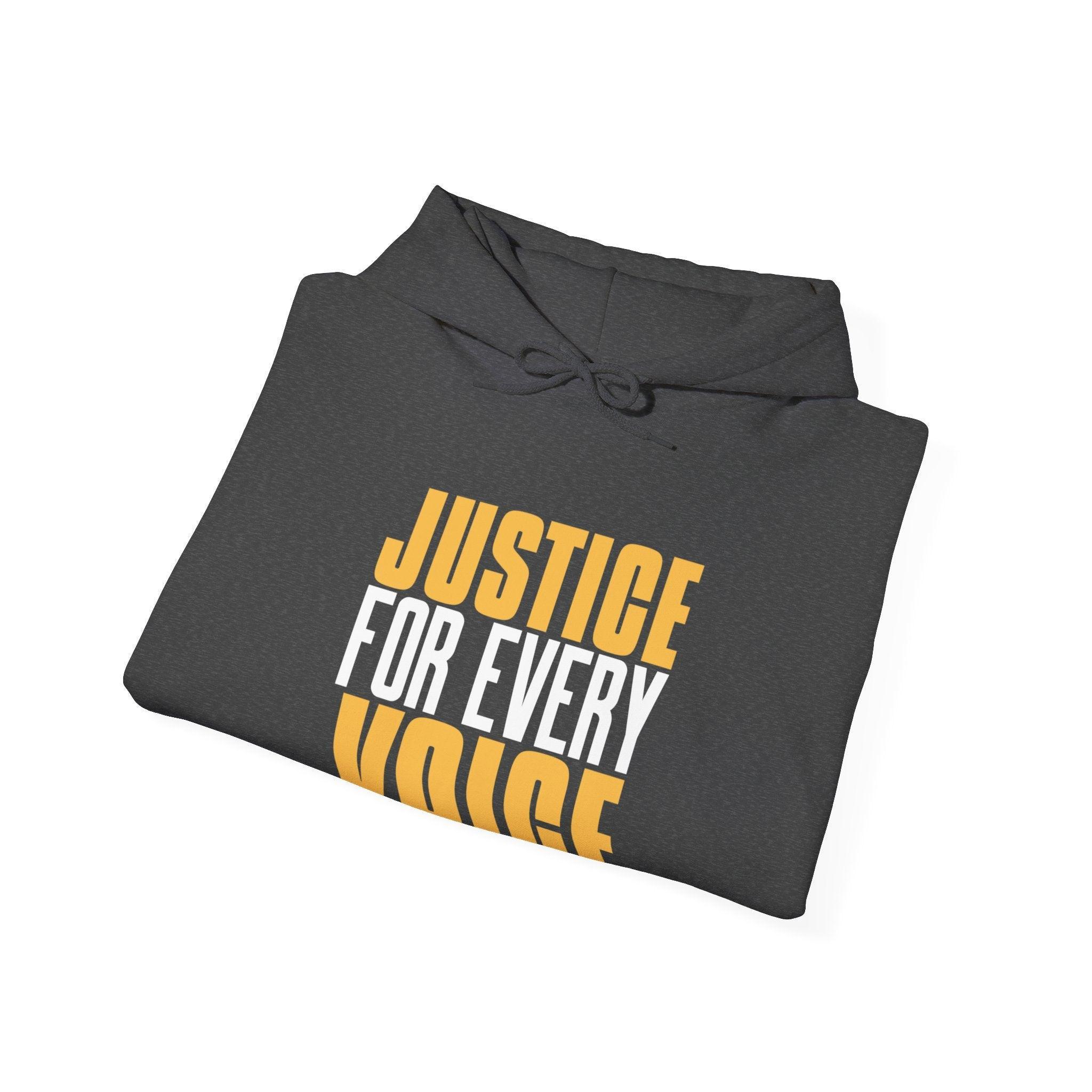 Justice Voices Equality Hoodie-Afroadorn 