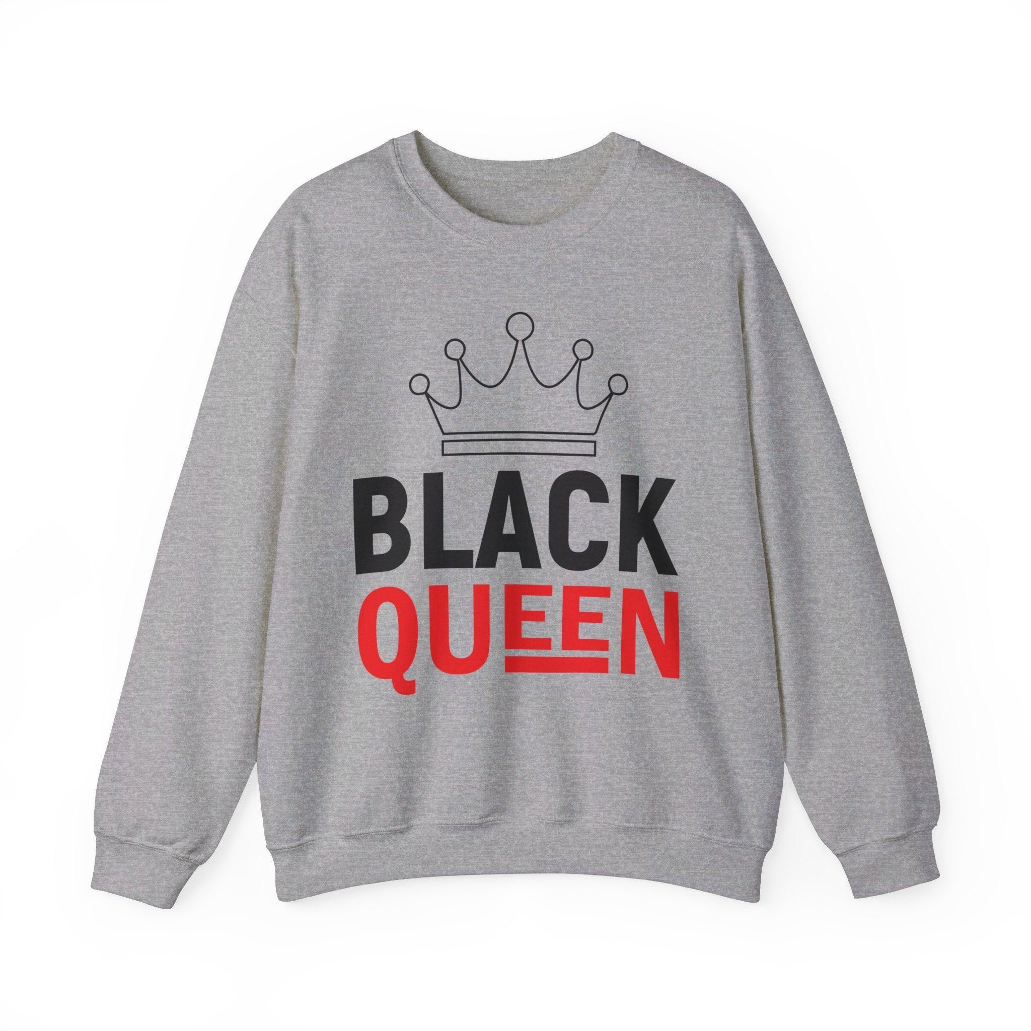 Empower Her Queen Sweatshirt-Afroadorn 