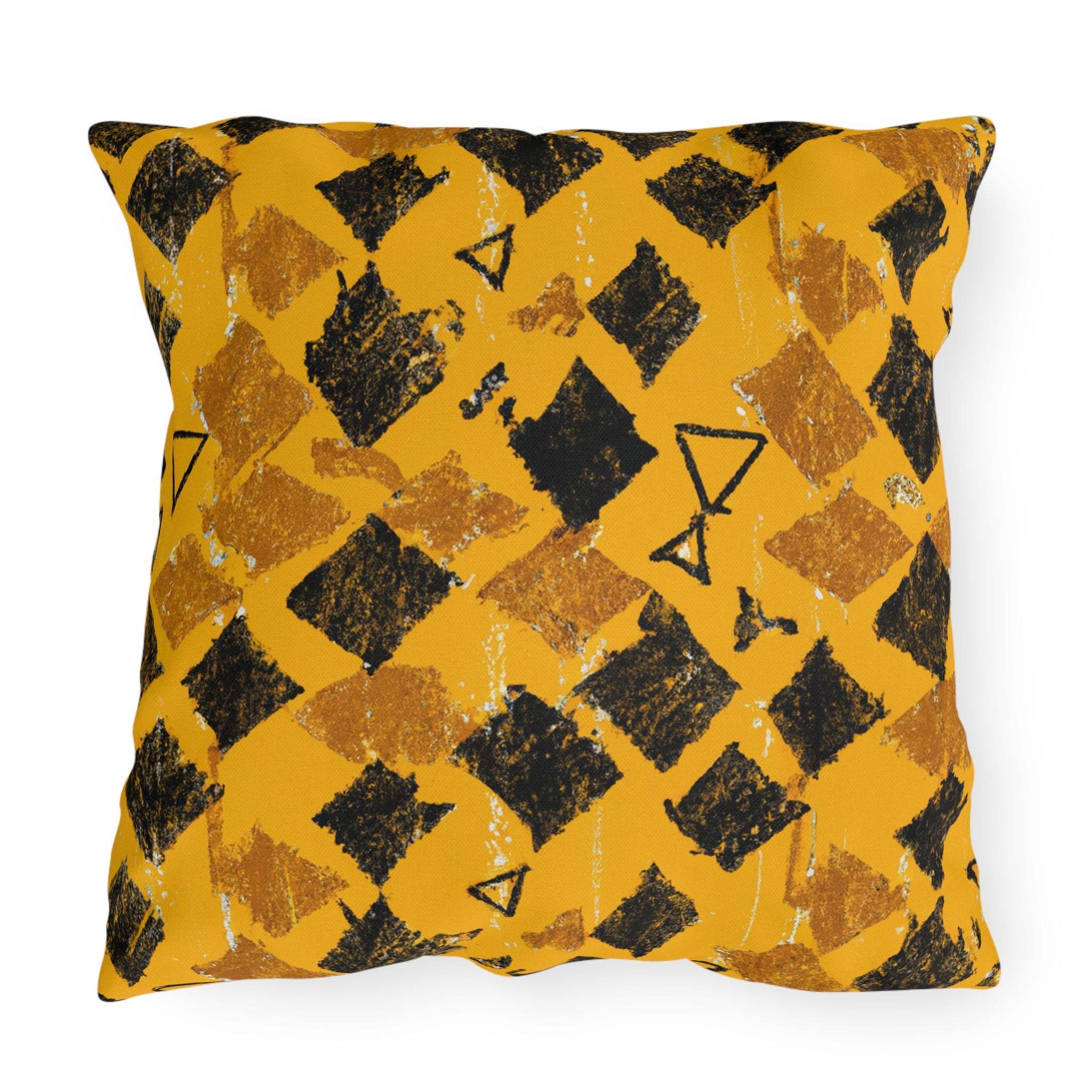 AfroLux Unity Outdoor Pillow - Vibrant African Heritage-Afroadorn 