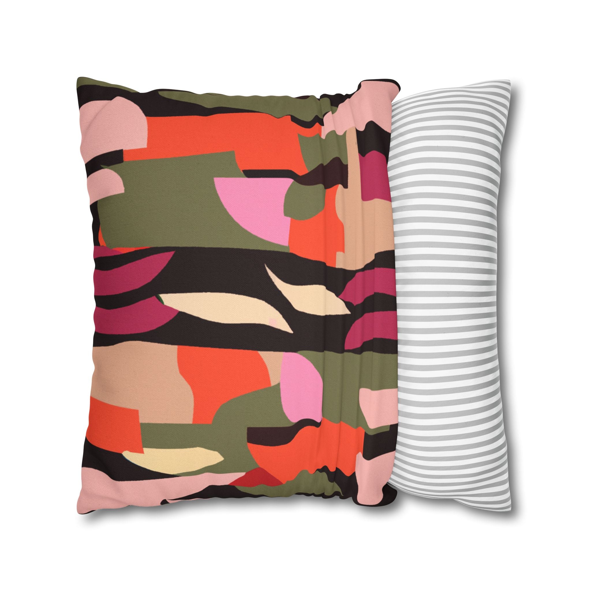 Vibrant Safari Roots Pillow Case-Afroadorn 