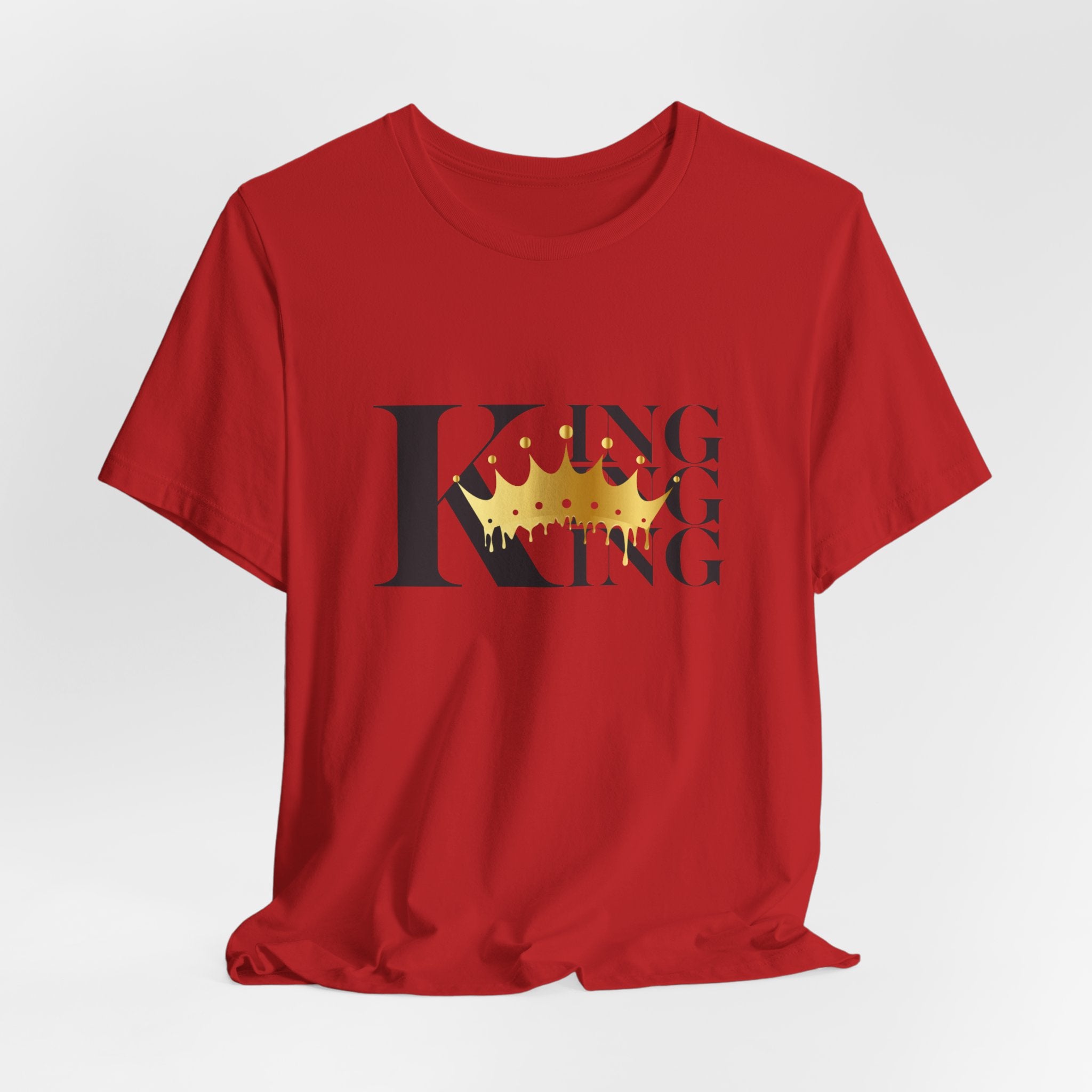 KING T-Shirt - Bold Royalty & Strength-Afroadorn 