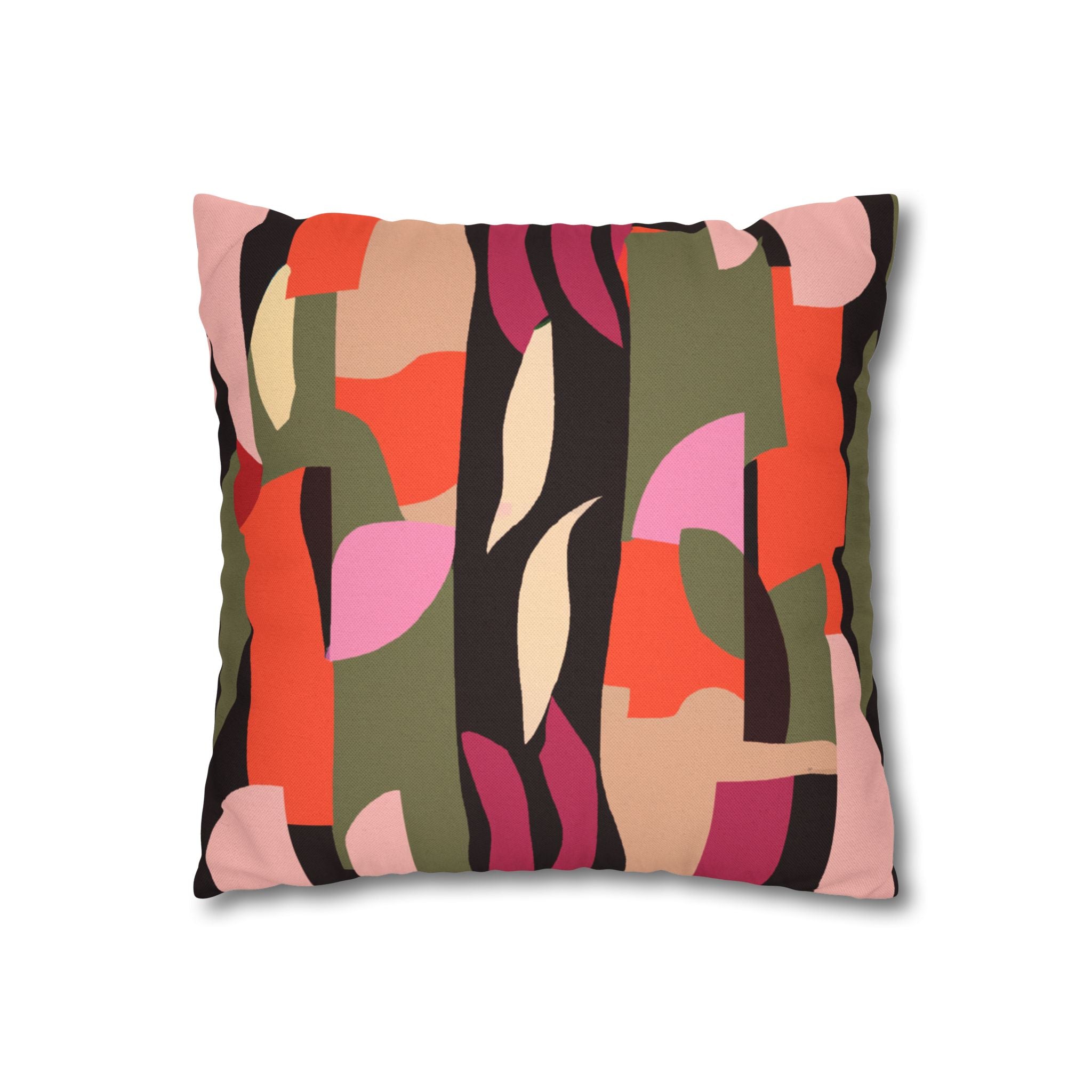 Vibrant Safari Roots Pillow Case-Afroadorn 